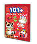 101+ Copy to Colour  Red Edition : Fun and Creative Colouring Book for Preschoolers, Early Learning Activity Book for Kids, Ed