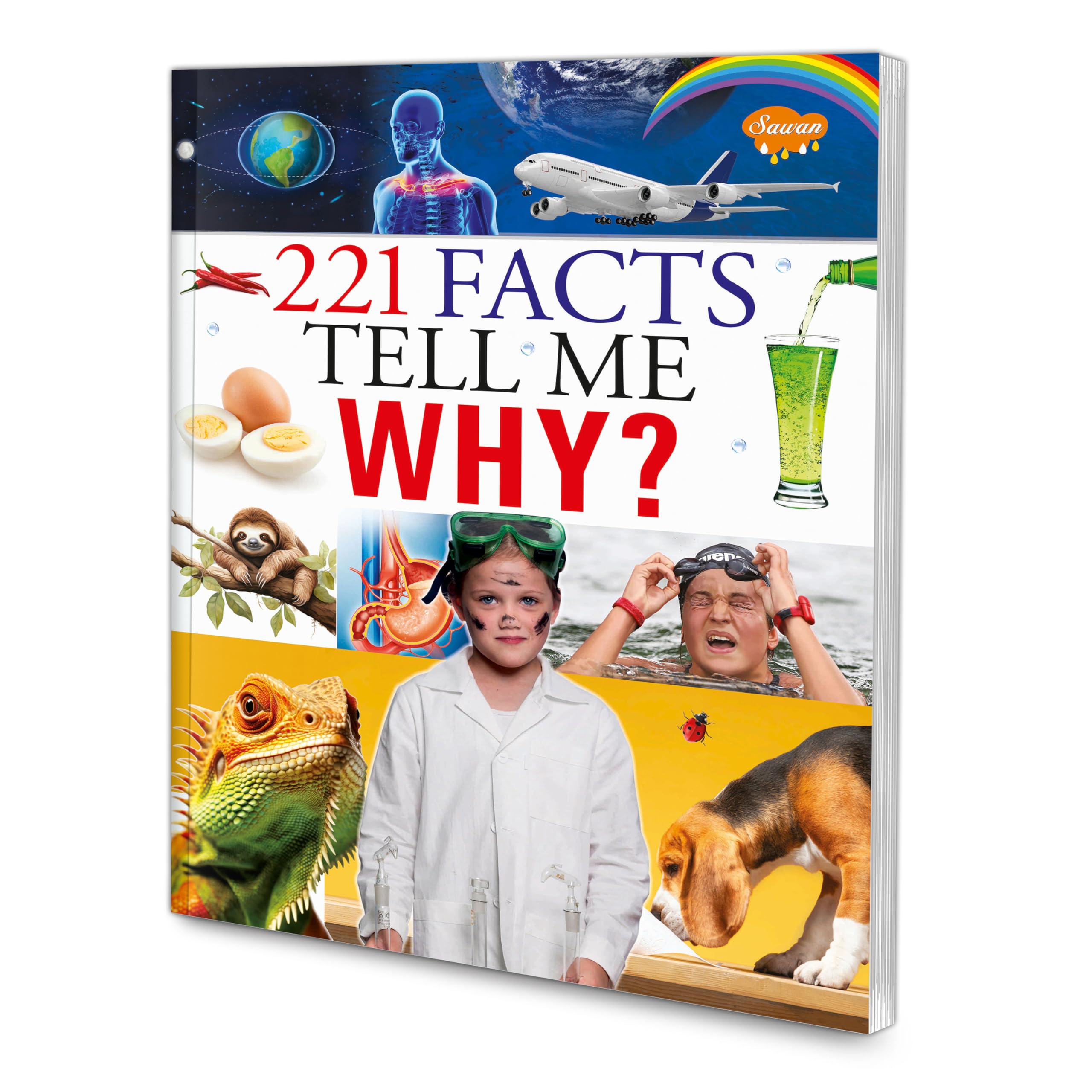221 Facts  Tell Me WHY book for kids : Educational Learning book, Childrens Educational book, Learning facts book, Knowledge b