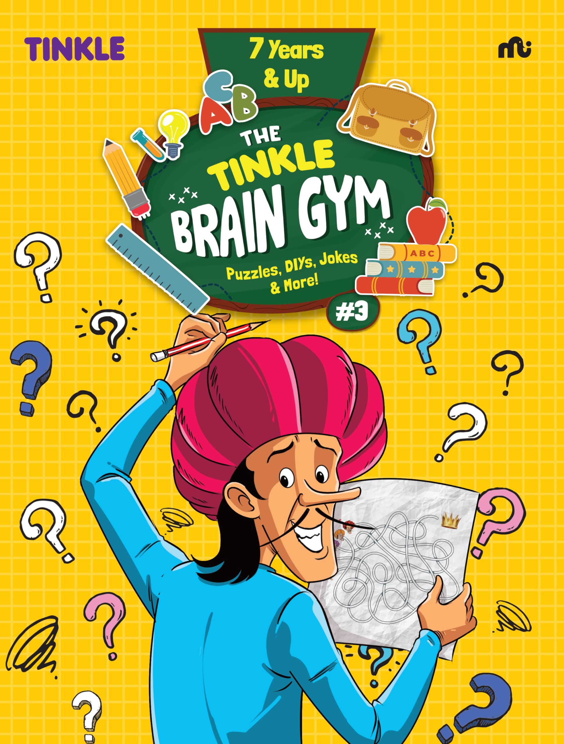 The Tinkle Brain Gym #3 : Puzzles, Diys, Jokes & More!