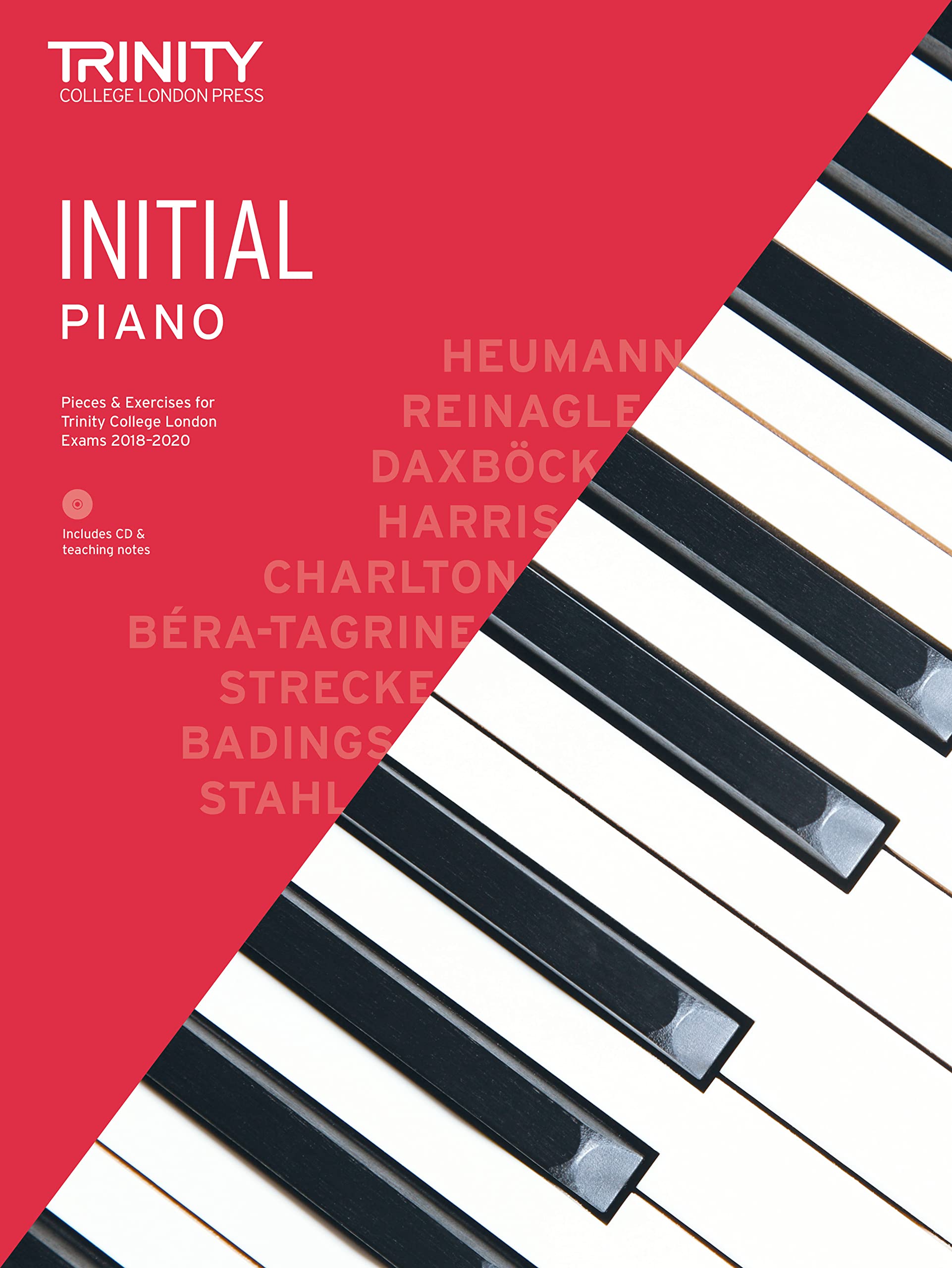 Trinity College London Piano Exam Pieces & Exercises 20182020. Initial Grade (with CD)