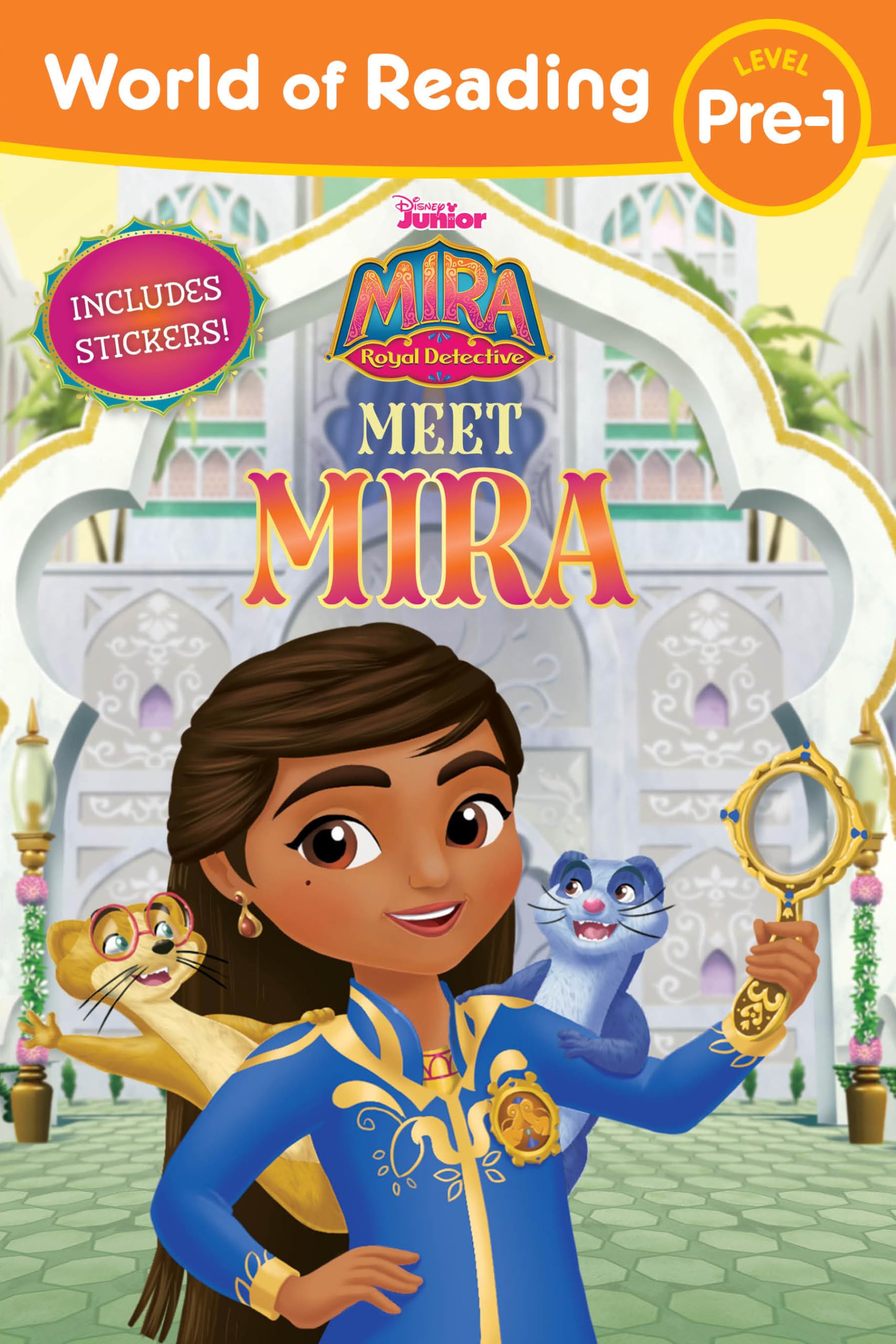 World of Reading: Mira, Royal Detective Meet MiraLevel Pre1 Reader with Stickers
