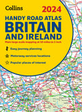 2024 Collins Handy Road Atlas Britain and Ireland: A5 Spiral (Collins Road Atlas)