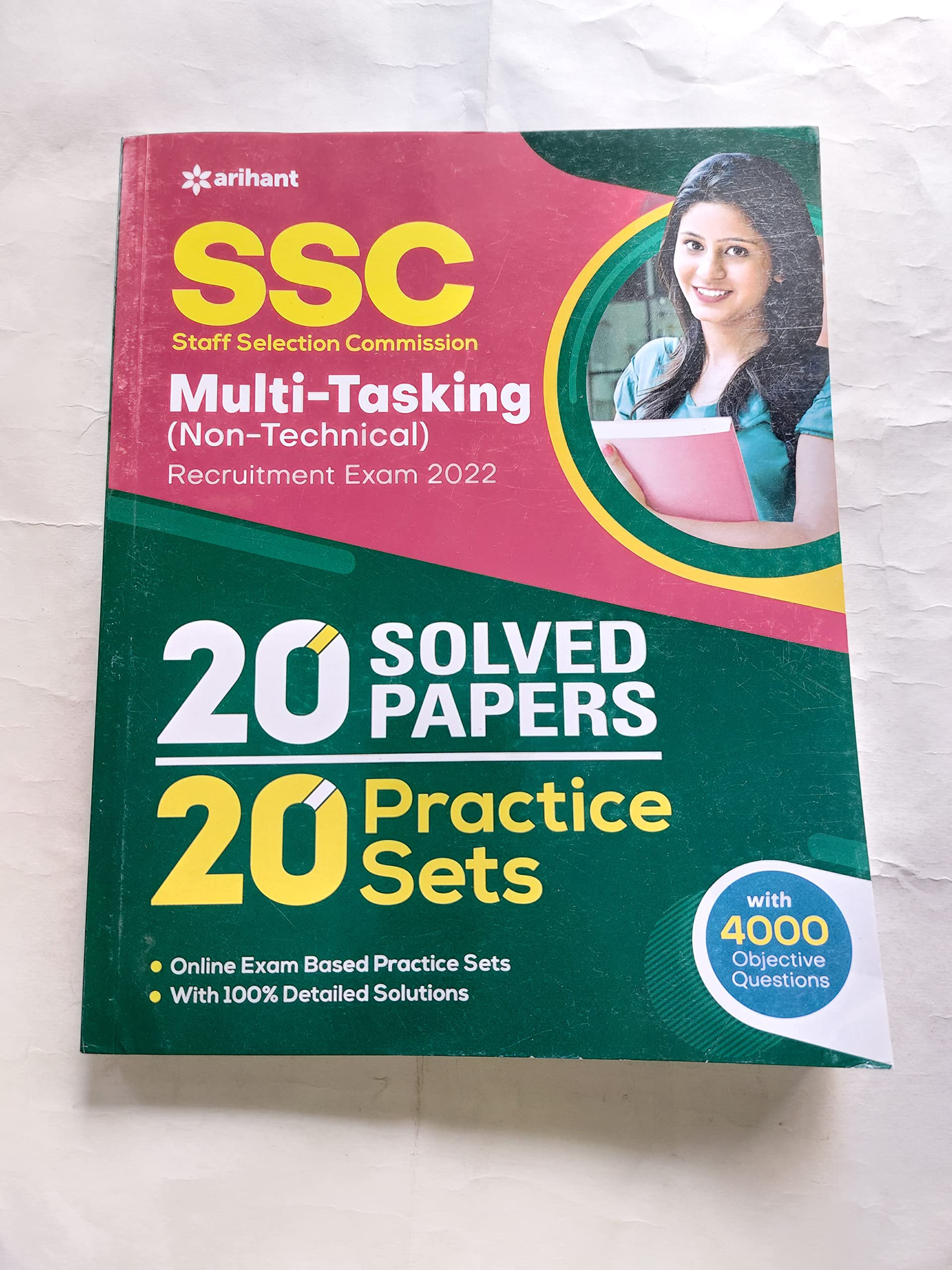 SSC Multi Tasking Non Technical 20 Practice Sets and 20 Solved Papers 2022 (Old Edition)