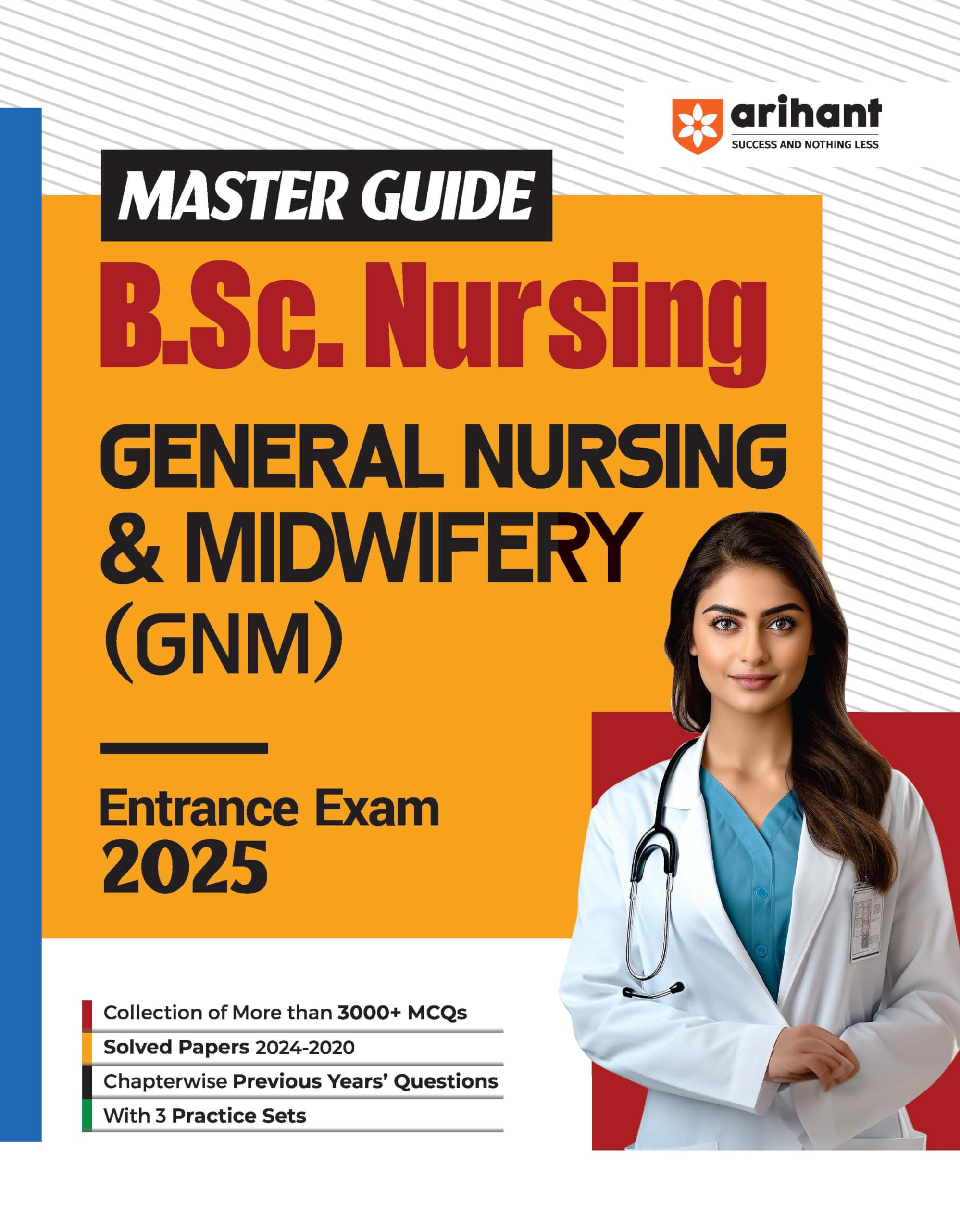 (OLD EDITION) Arihant B.Sc Nursing Entrance Exam Guide 2024