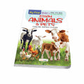 My First Big Picture Board Book Farm Animals & Pets : Cute animal board book for kids, Colourful Picture Reading Board, Prescho