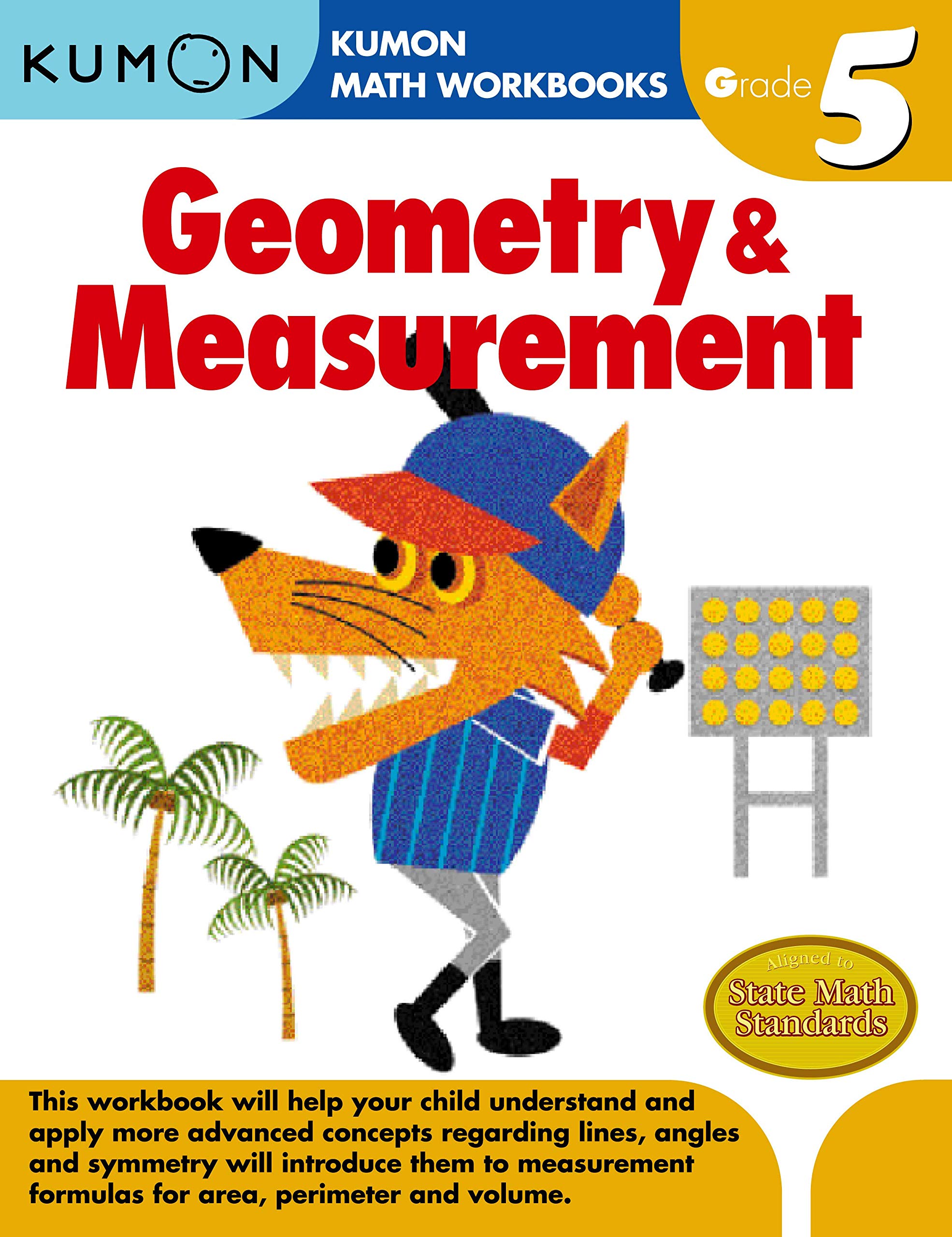 Kumon Grade 5 Geometry & Measurement (Kumon Math Workbooks) (Kumon Math Workbooks Grade 5)