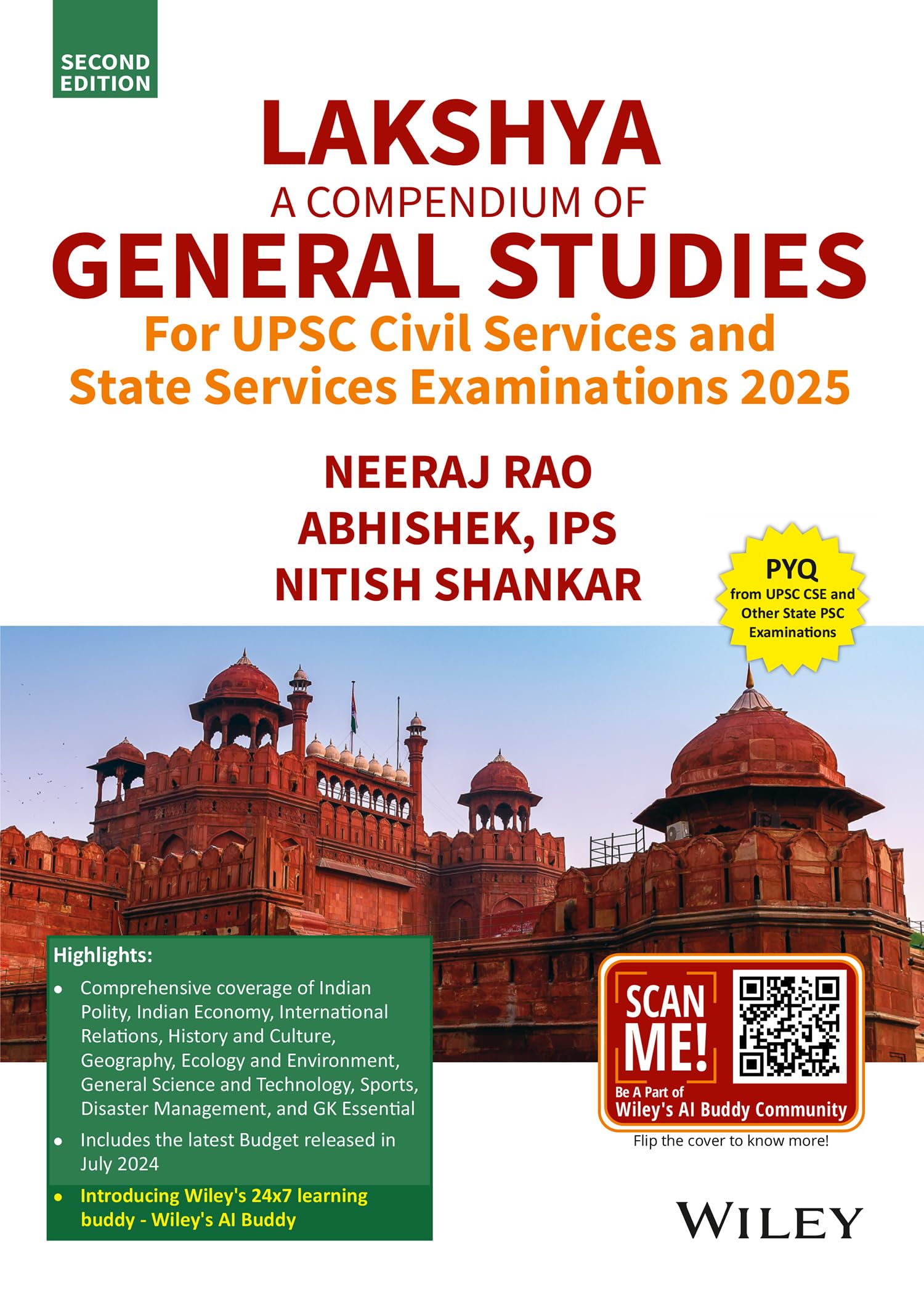 Lakshya: A Compendium of General Studies for UPSC Civil Services and State Services Examinations 2025, 2ed