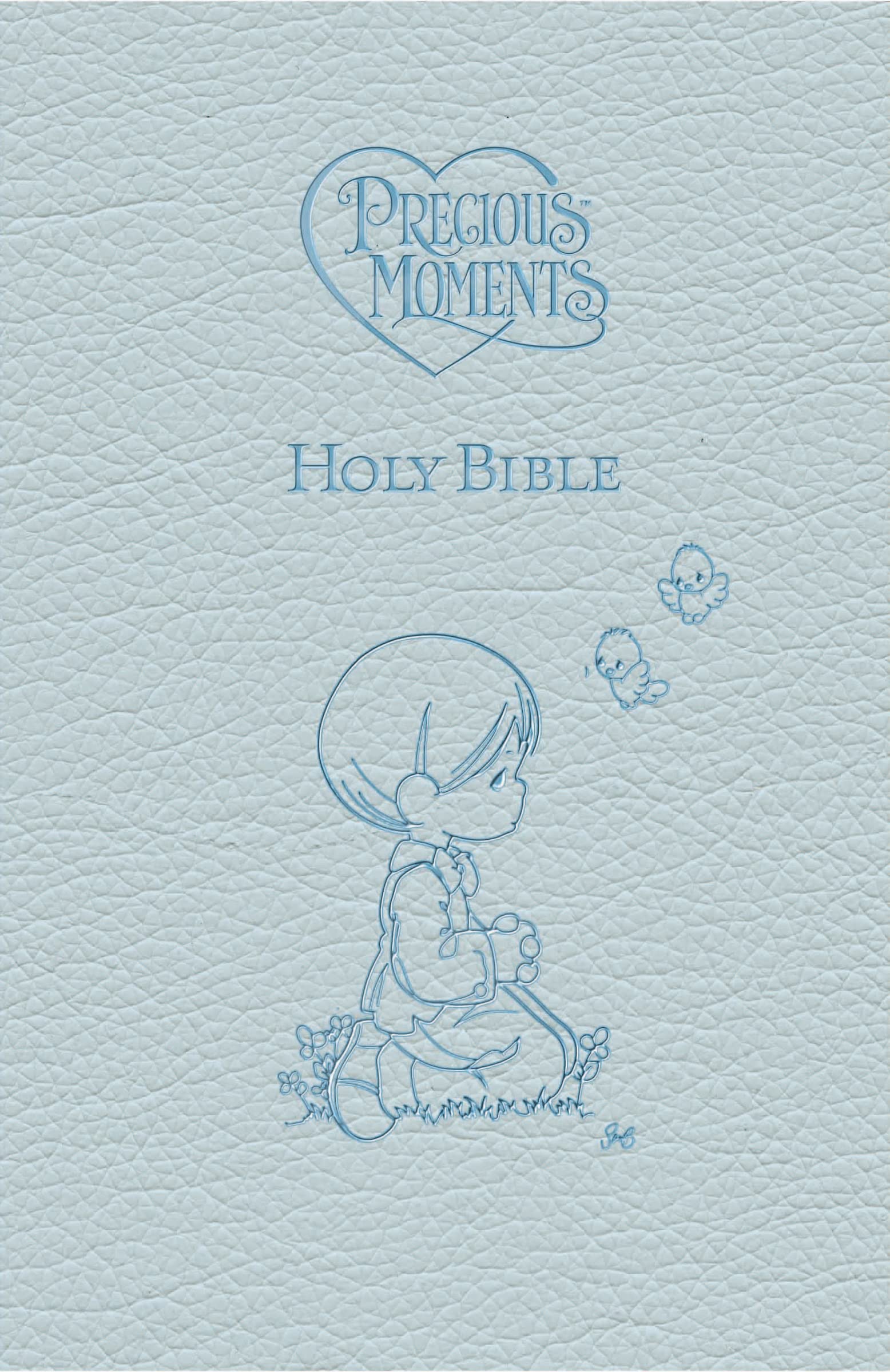 ICB, Precious Moments Holy Bible, Leathersoft, Blue: International Childrens Bible