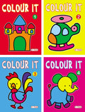 Colour It Books (Set Of 4) Colouring Books For Kids