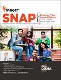 Target Snap 2023  Previous Year Solved Papers (2005  2022) With 5 Mock Tests 15Th Edition | Pyqs Question Bank | Quantitative 