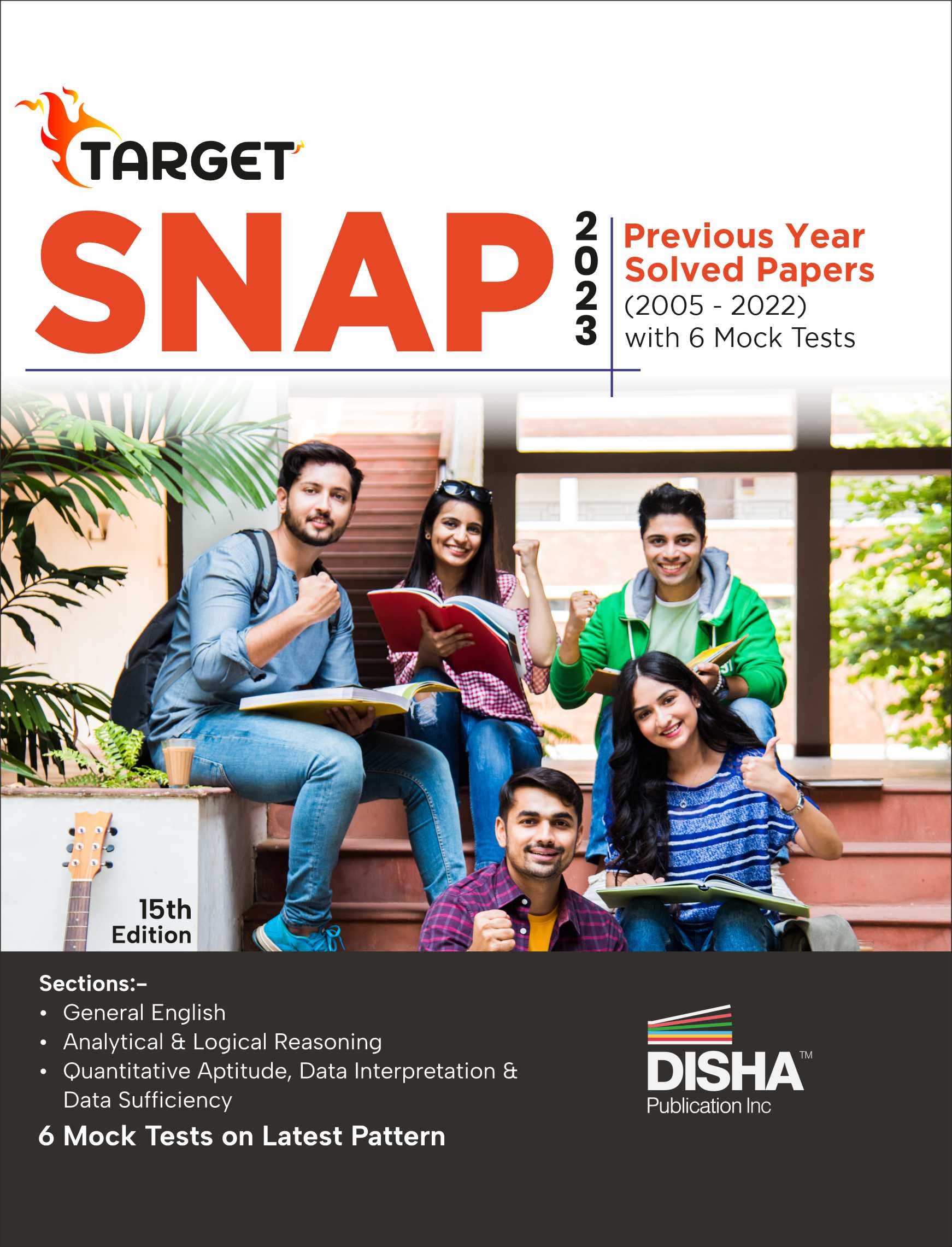 Target Snap 2023  Previous Year Solved Papers (2005  2022) With 5 Mock Tests 15Th Edition | Pyqs Question Bank | Quantitative 
