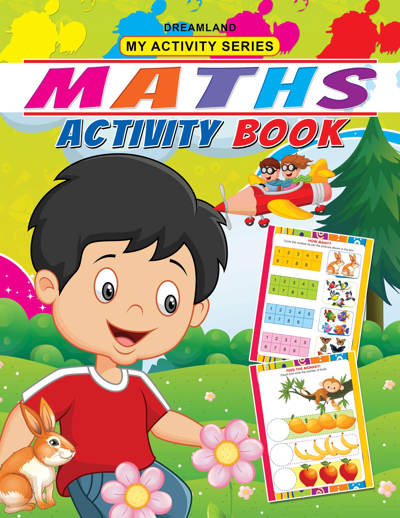 My Activity  Maths Activity Book | Learning Workbook For Kids Ages 25 | Fun Exercises On Counting, Addition, Subtraction, Shap