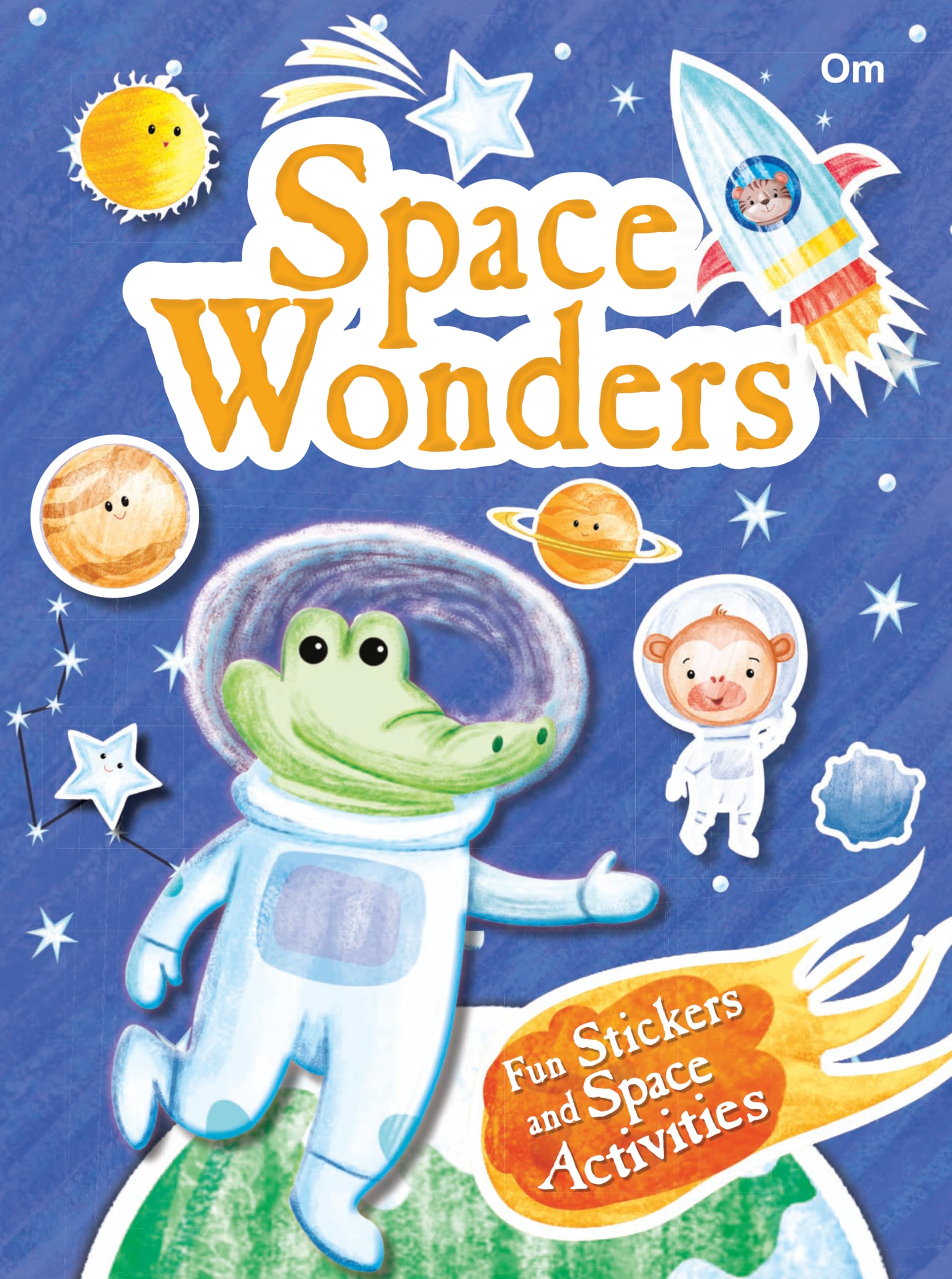 Space Wonders: Fun Stickers and Space Activities | Sticker Activity Book