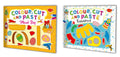 Colour, Cut And Paste Book | Pack Of 2 Books (V2)