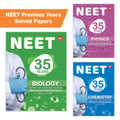 Neet 35 Years  Neet Previous Years Solved Papers (Chapter & TopicWise With Solutions) Physics, Chemistry & Biology (20221988)
