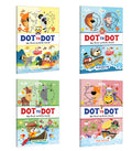 My First Activity Book  Dot to Dot (Blue, Green, Pink and Yellow Edition) : Fun Activities and Exercise for Kids & Children, Ki