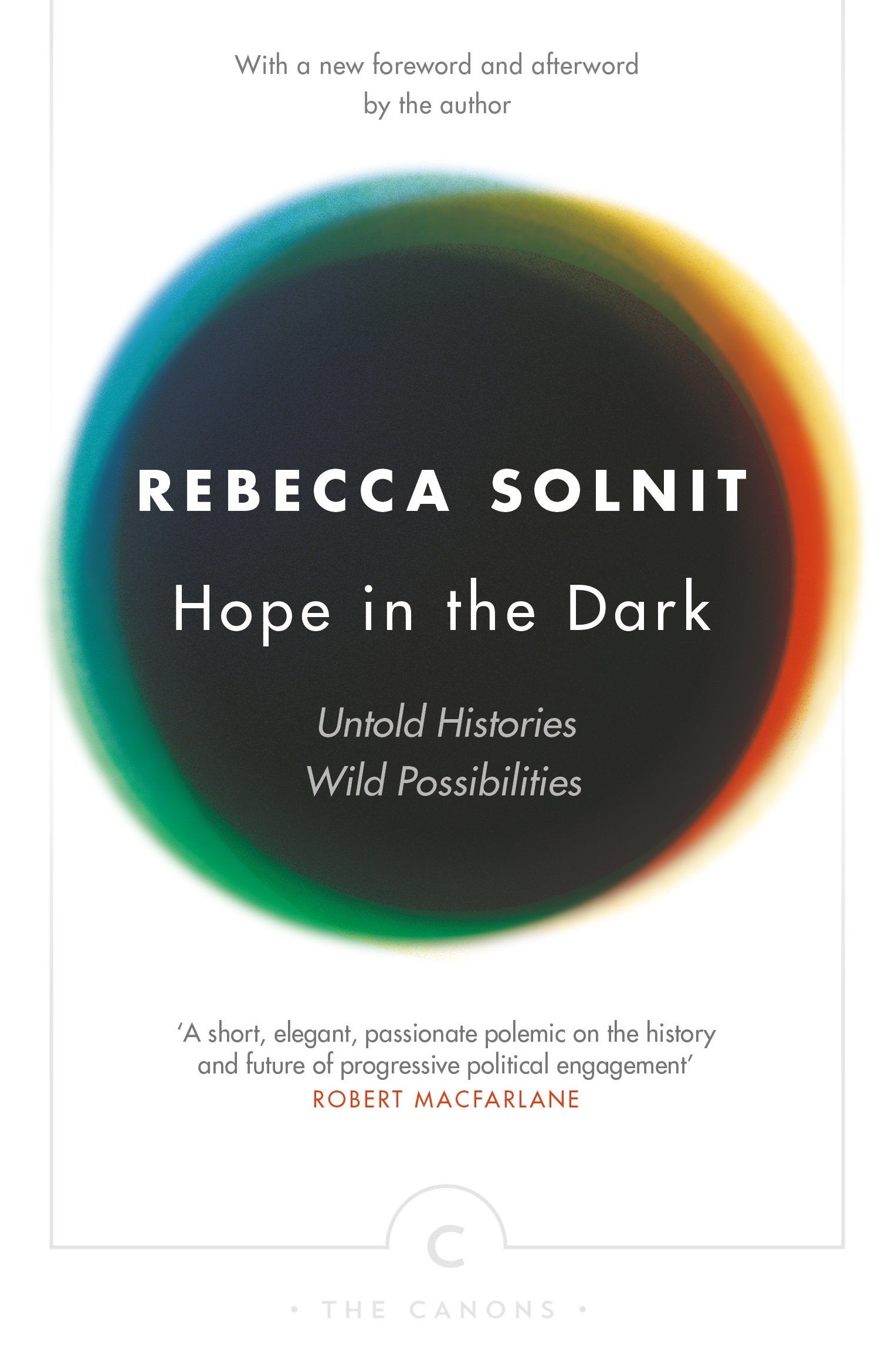 Hope In The Dark: Untold Histories, Wild Possibilities (Canons) [Paperback] [Jan 01, 2006] Solnit, Rebecca