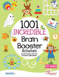 1001 Incredible Brain Booster Activities Book For Kids 6+ | Fun Interactive Activity Book With Puzzles, Logic & Memory Games | B