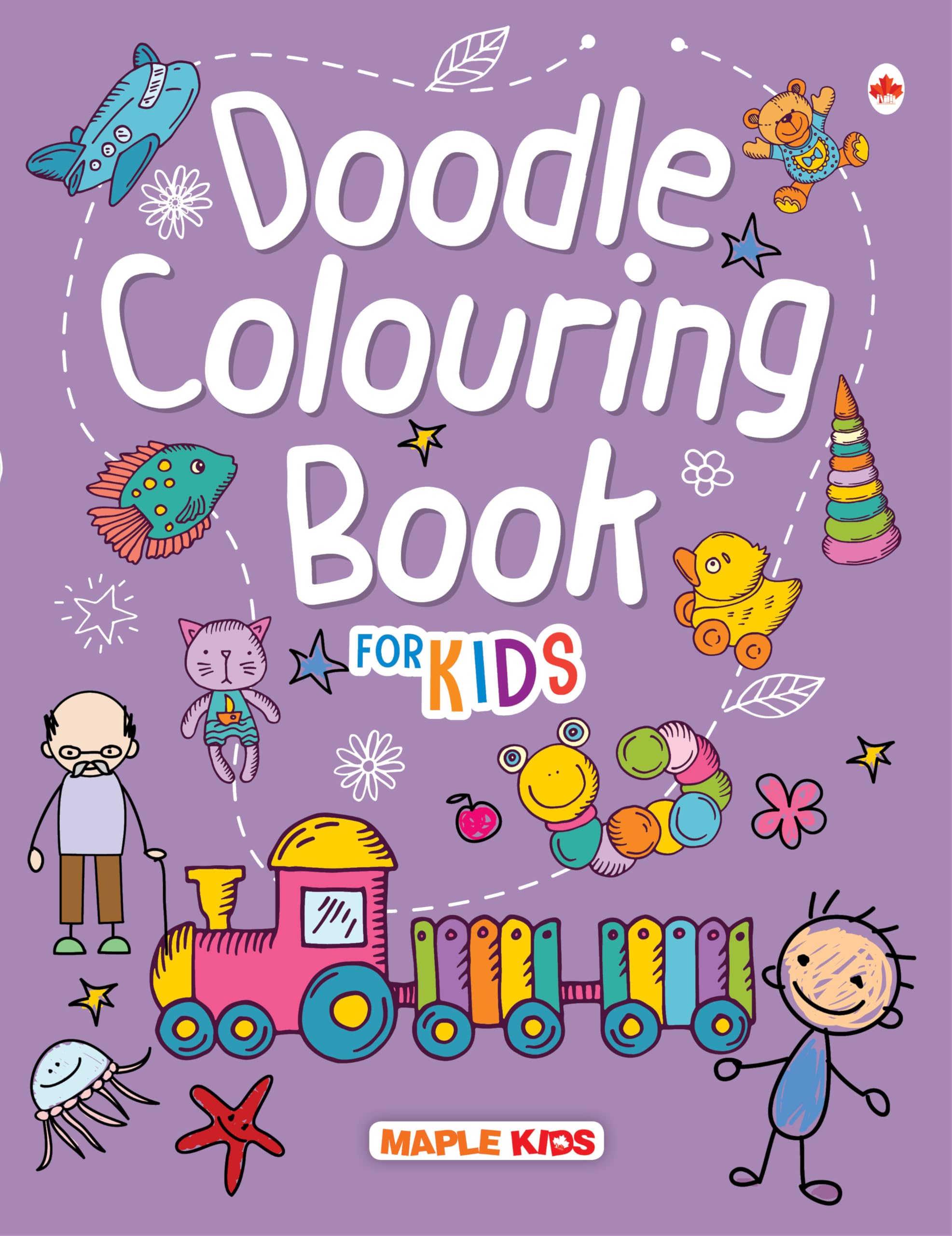 Doodle Colouring Book 2  Coloring Activity  Gift To Children For Painting, Drawing And Colouring  Colouring Activity Book  A