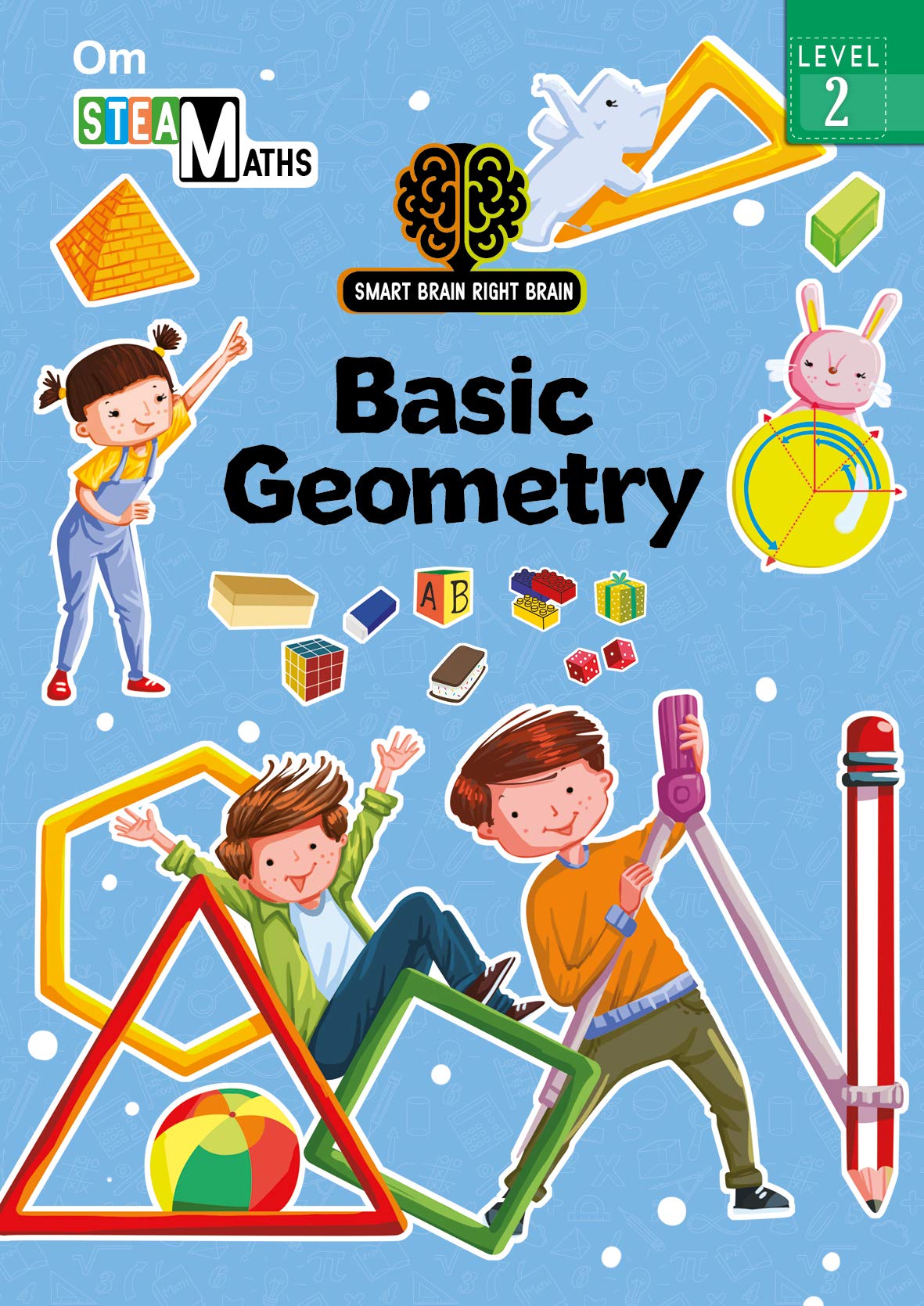 Basic Geometry: Level 2 for Kids Smart Brain Right Brain  Basic Geometric Concepts | Shape 3D Recognition | Tangible | Visual L