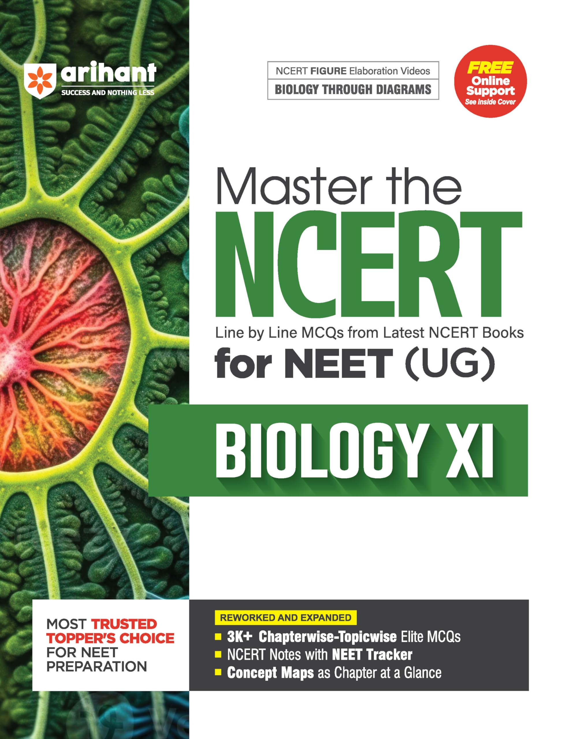 (Old Edition) Arihant Master the NCERT Biology Class 11 for NEET (UG) 2026
