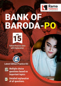 Bank Of Baroda PO 15 Practice Sets and Solved Papers Book for 2021 Exam with Latest Pattern and Detailed Explanation by Rama Pu