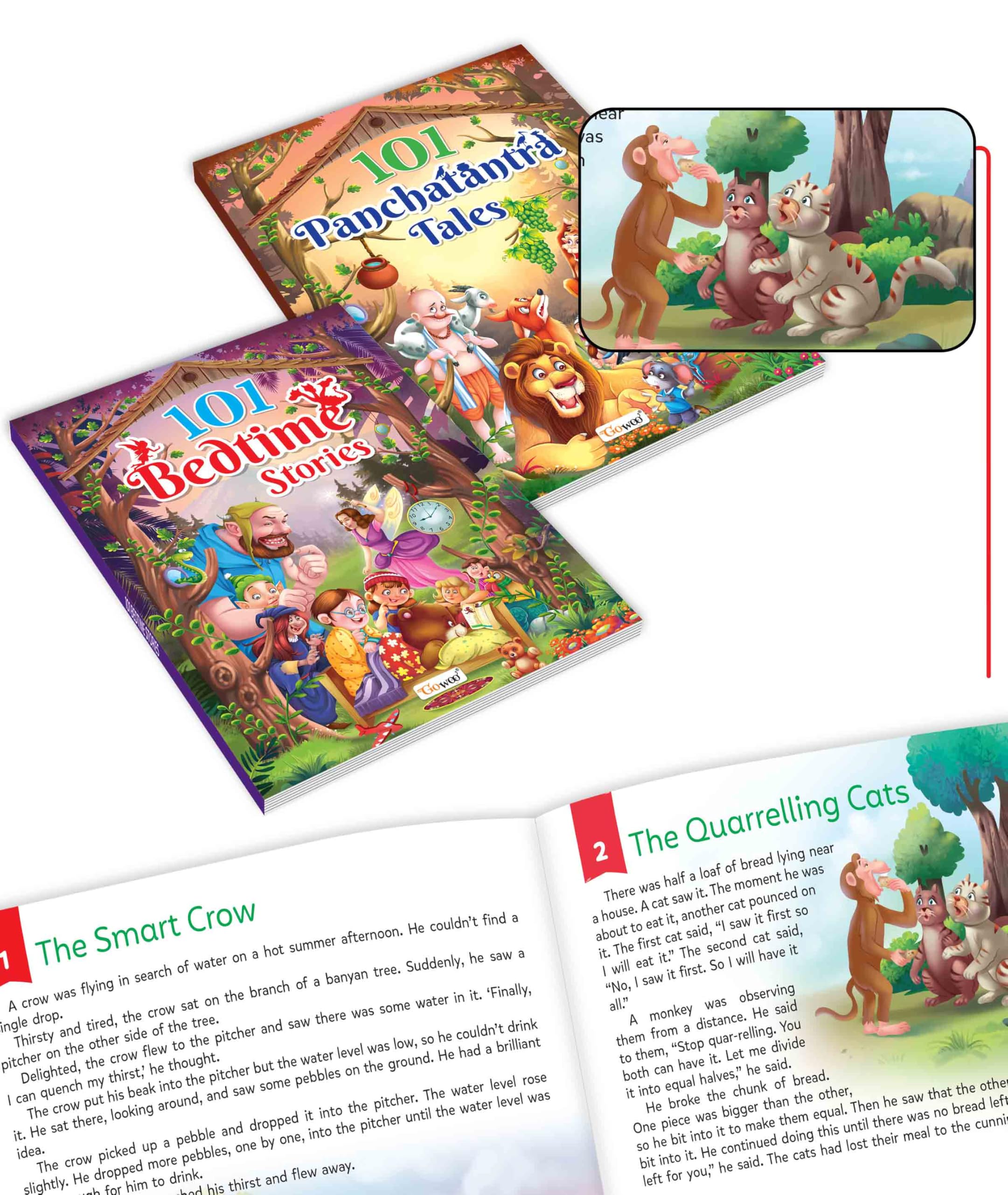 101 Bedtime Stories and 101 Panchatantra Tales (Ages 312) (Paperback) : panchatantra and bedtime stories combo, bedtime tales f