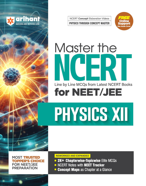 (Old Edition) Arihant Master the NCERT Physics Class 12 for NEET/JEE 2026