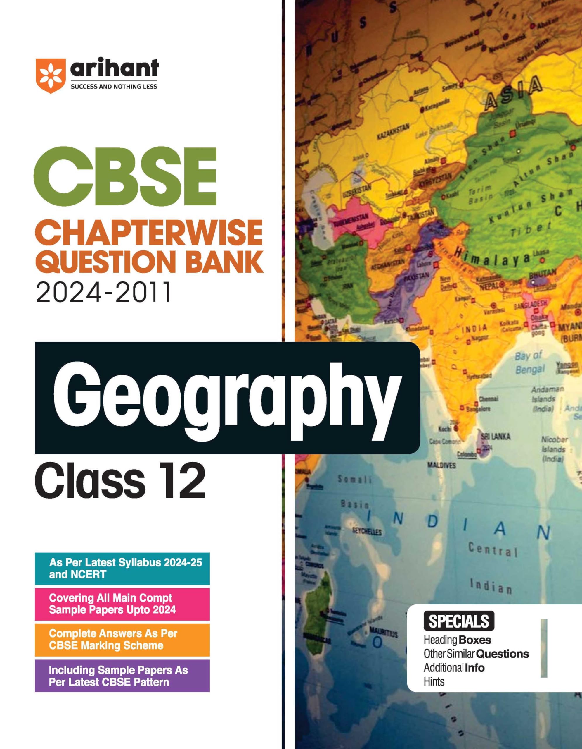 (OLD EDITION) CBSE C/W QUESTION BANK GEOGRAPHY 12TH 2