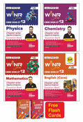 Combo (4 Books) WINR Series CBSE 202627 Class 12 Physics, Chemistry, Mathematics & English Core Chapterwise Objective & Subjec