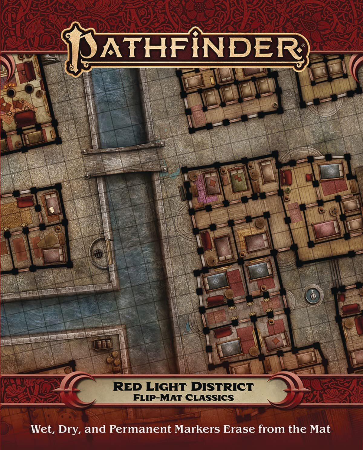 Pathfinder FlipMat Classics: Red Light District: Hiking, Camping, Waterfalls & Big Trees