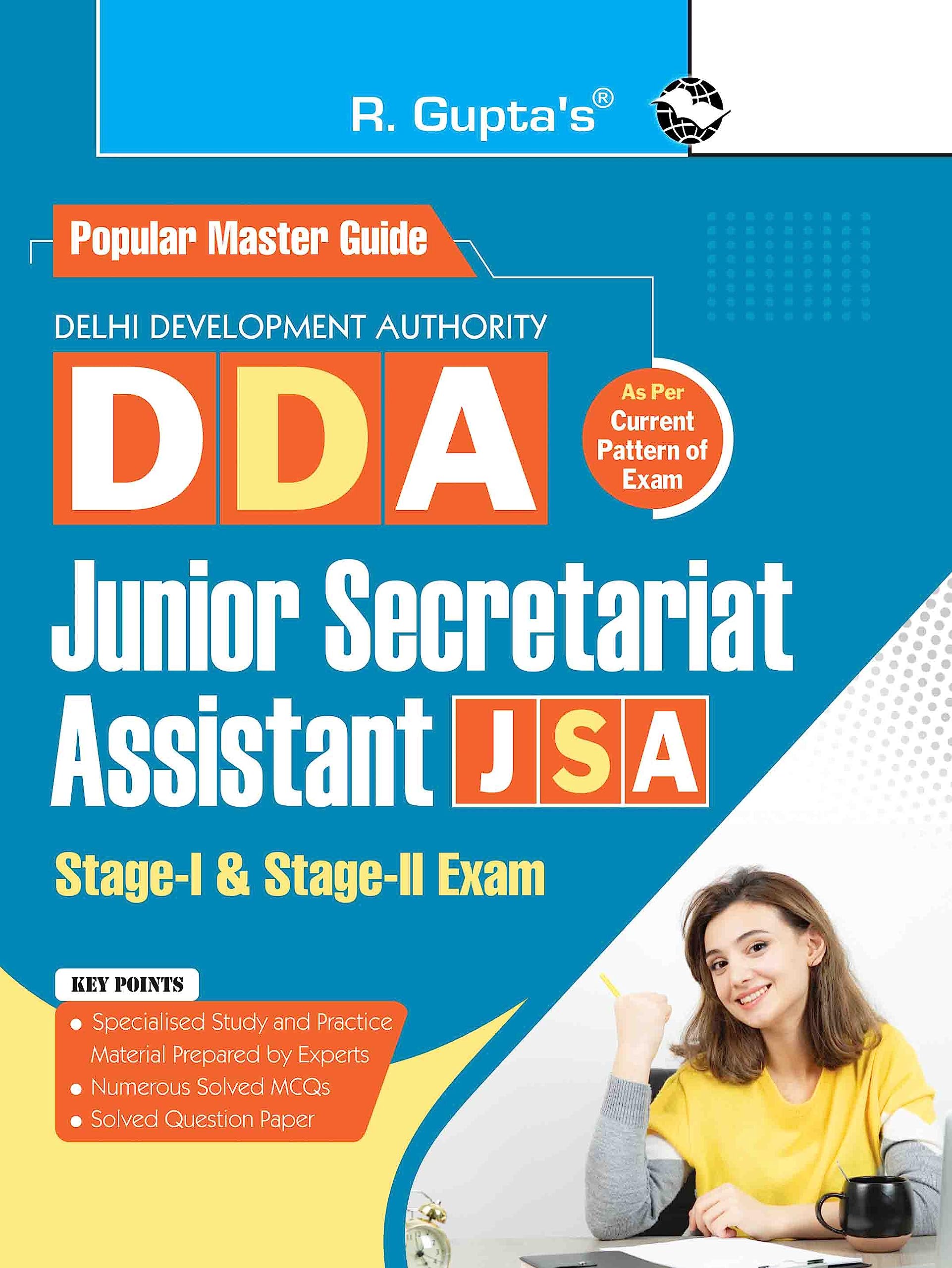 DDA: Junior Secretariat Assistant (JSA) StageI and StageII Recruitment Exam Guide