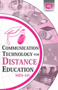 IGNOU MES115 Communication Technology for Distance Education (ENG) for MA Sem  Latest Edition Help Book with Solved Previous Y