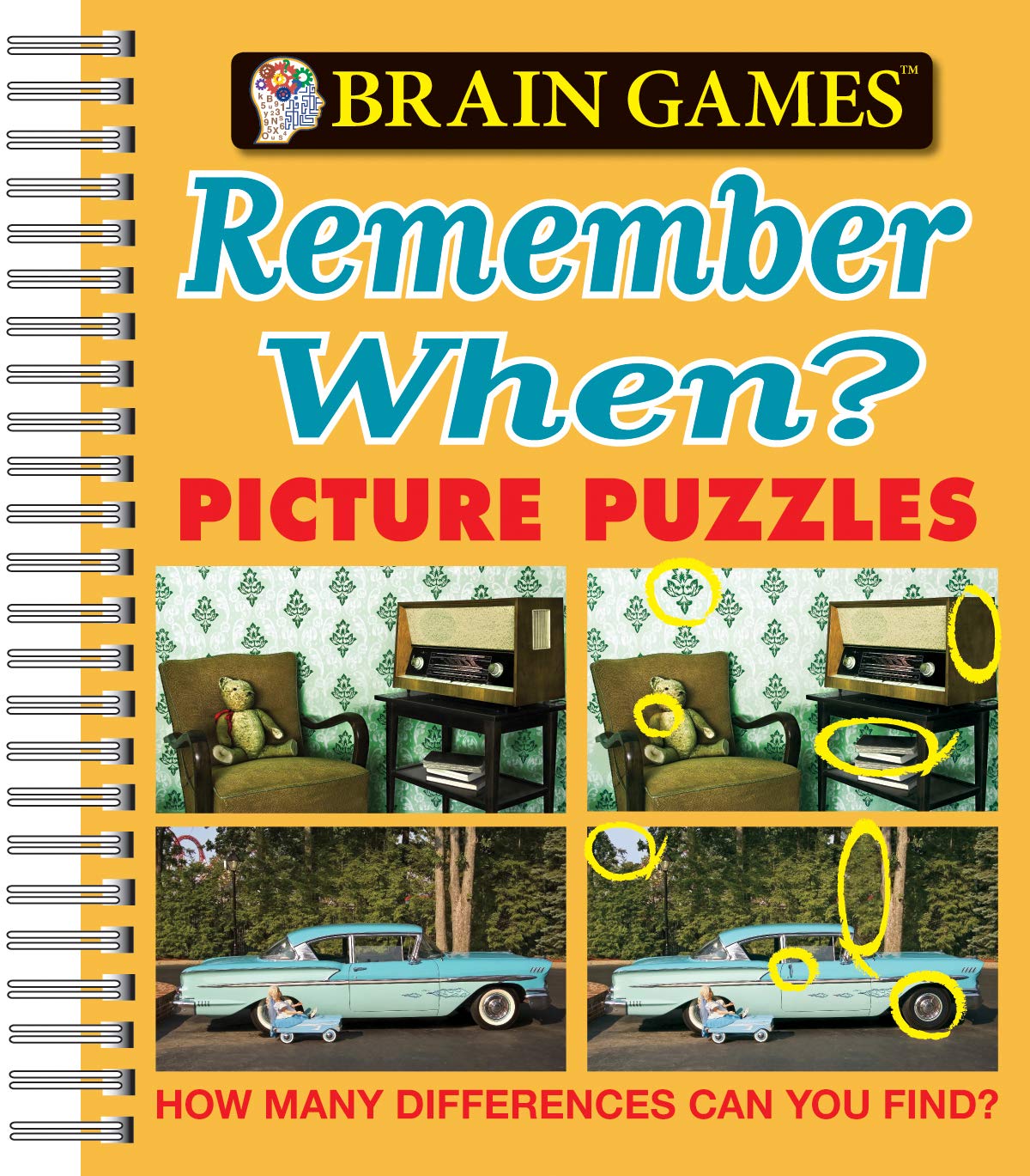 Brain Games  Picture Puzzles: Remember When?  How Many Differences Can You Find?