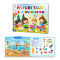 Picture Talk & Conversation: Kids Activity Book  picture observation and talking skills, communication building book for ages 