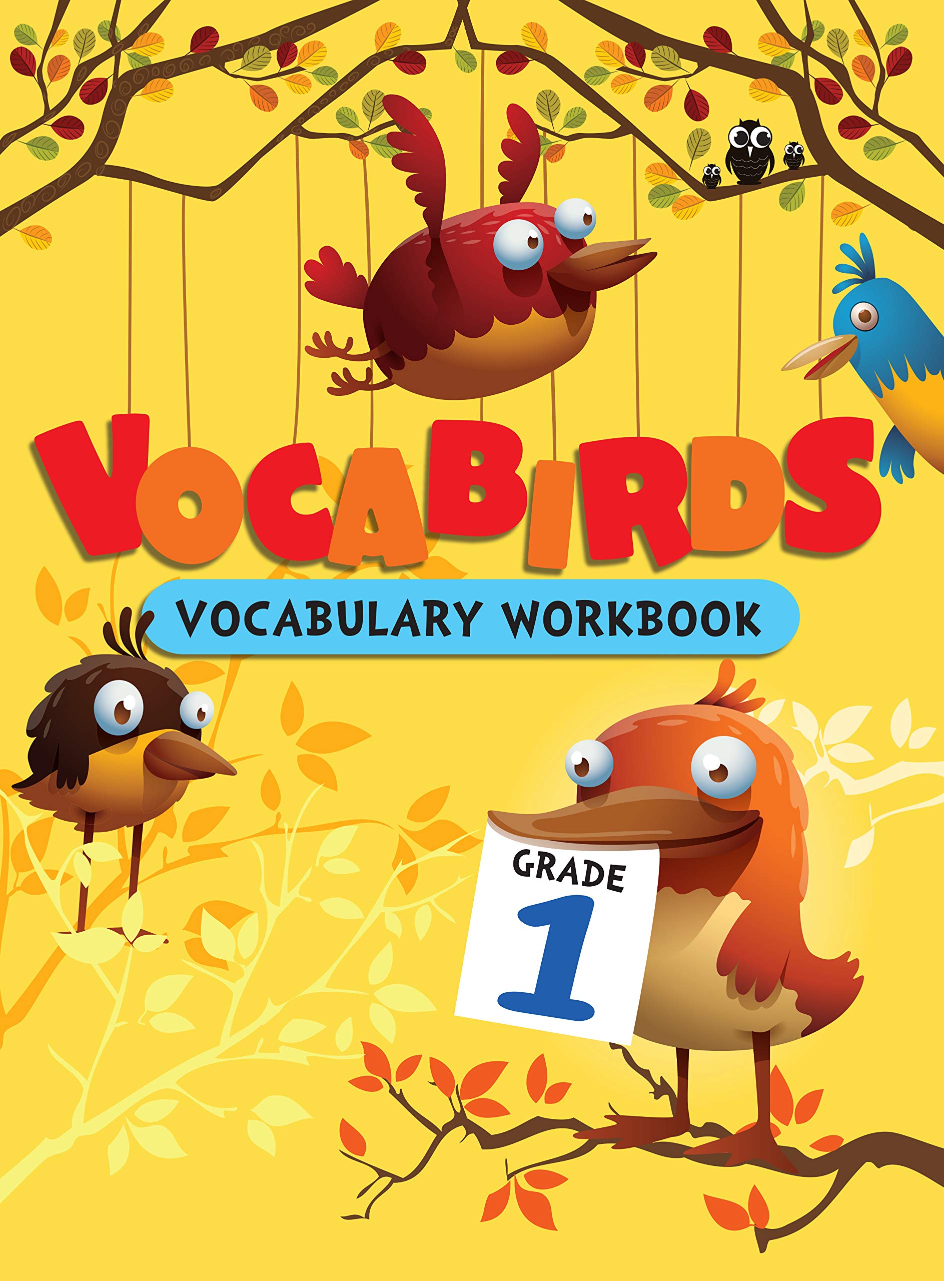 Activity Book : Vocabulary : Vocabirds Vocabulary Activity Workbook Grade1
