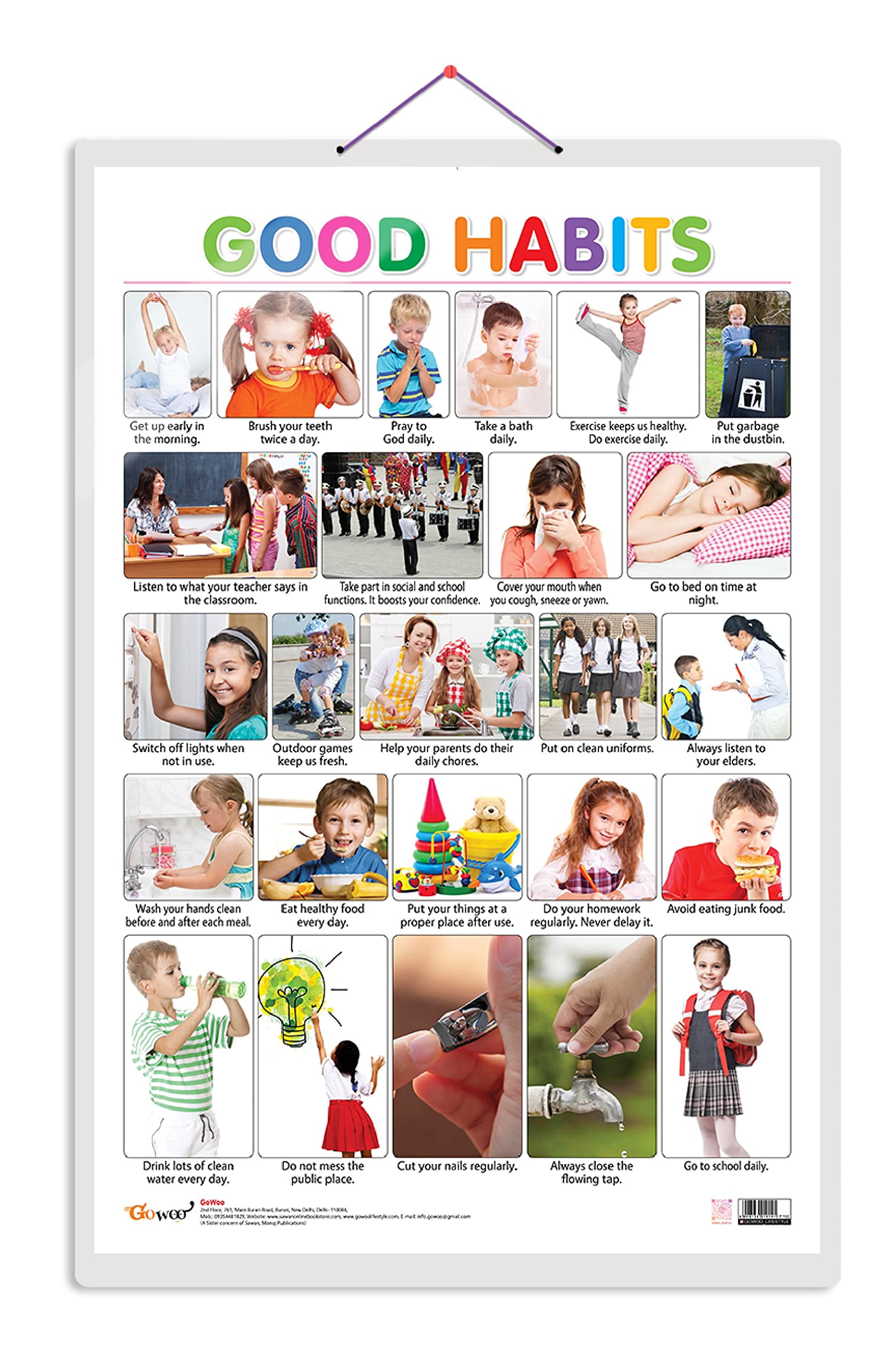 Good Habits [Wall Chart] Sawan