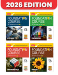 MTG Foundation Course Class 10 Physics, Chemistry, Mathematics & Biology (Set of 4 Books) For NEET, IITJEE, CUET & Boards Exams