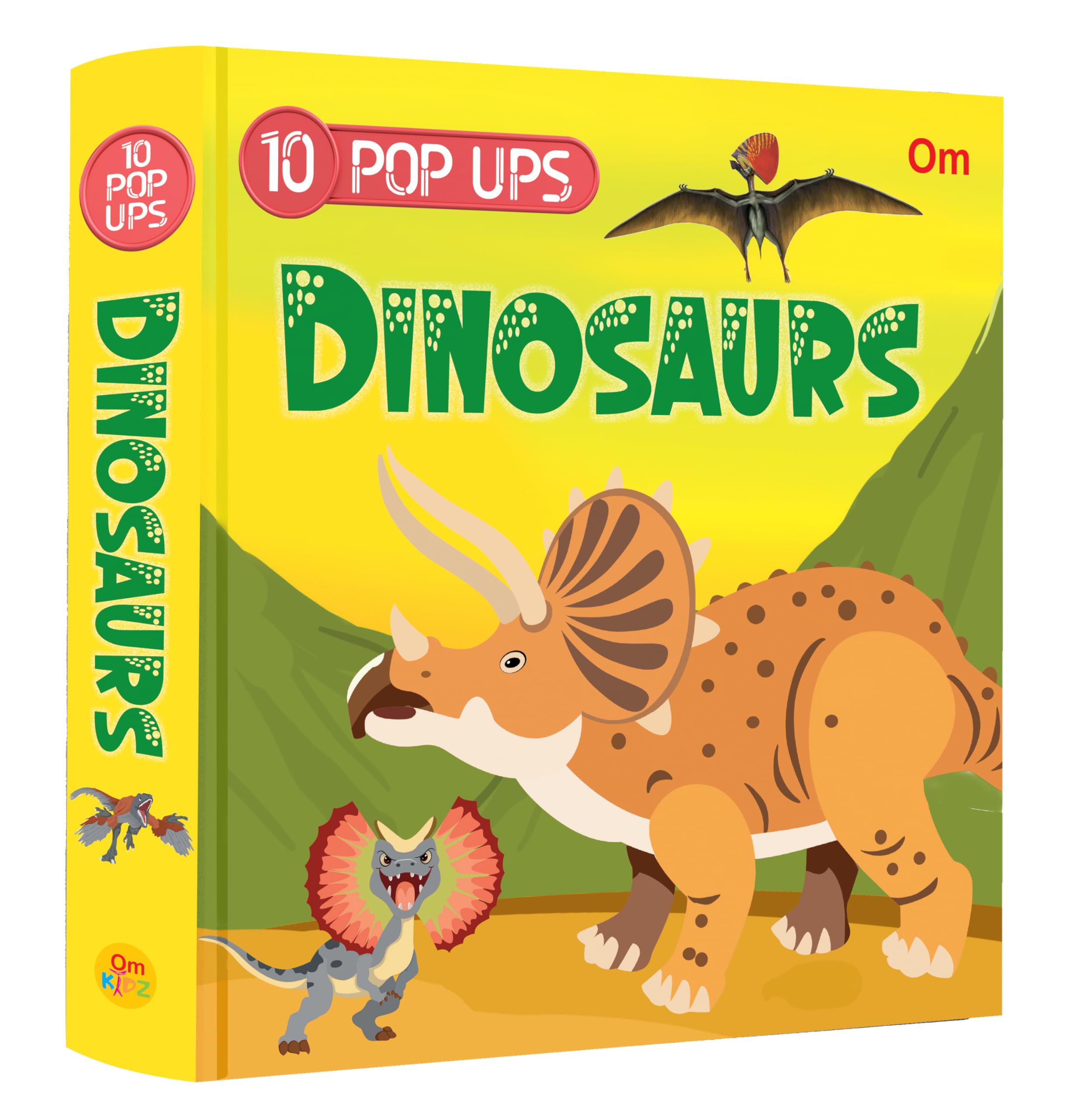 Pop Up Dinosaurs Book for Kids: PopUp Dino World | 3D PopUp Exploration of the Prehistoric Jungle | Jurassic World | Dinosaur 