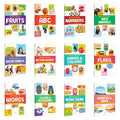 My First Book of ABC, Numbers, Fruits, Wild Animals and more : early education books, beginners learning book, all in one book 