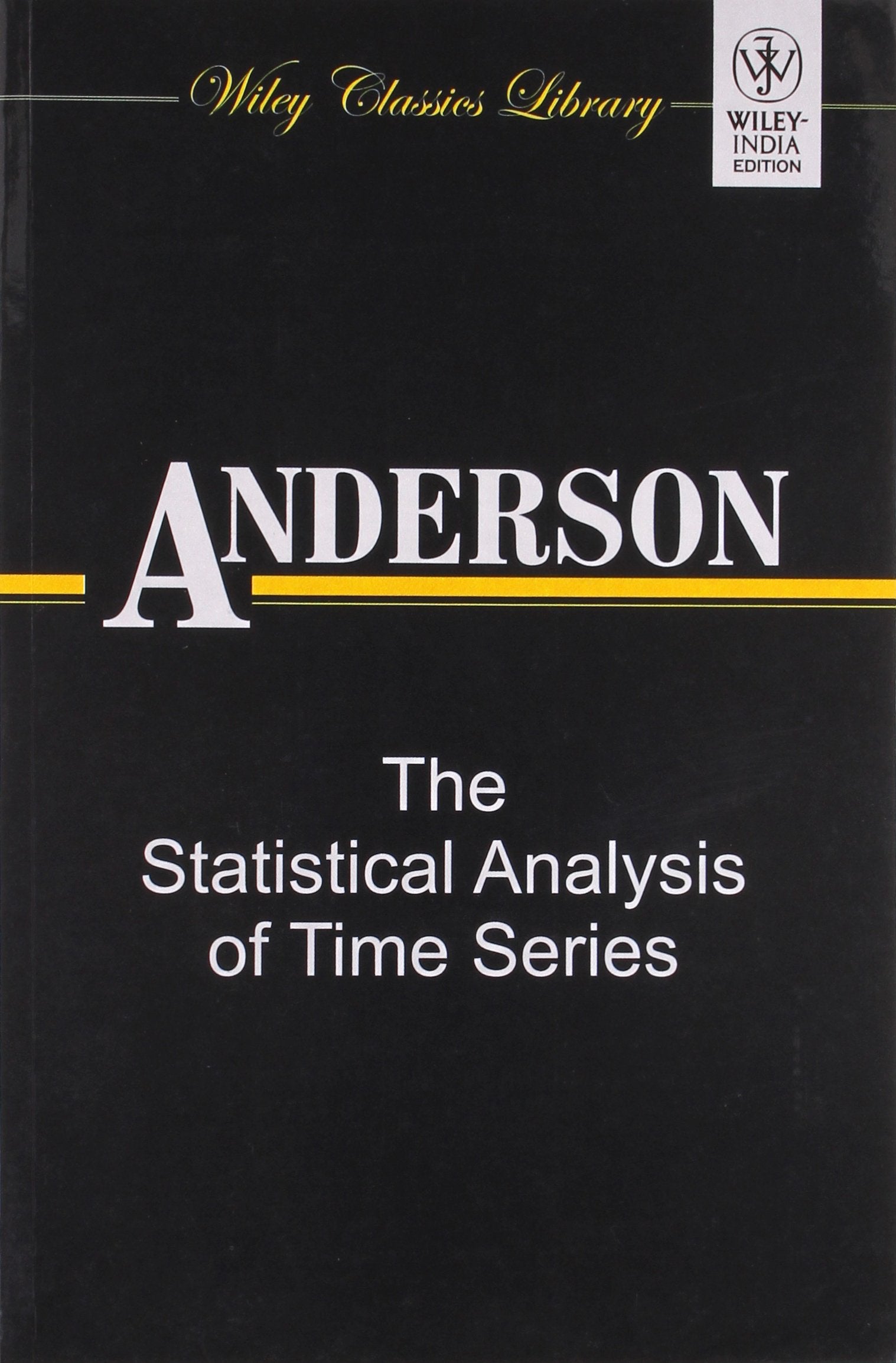 The Statistical Analysis Of Time Series (Pb 2011)