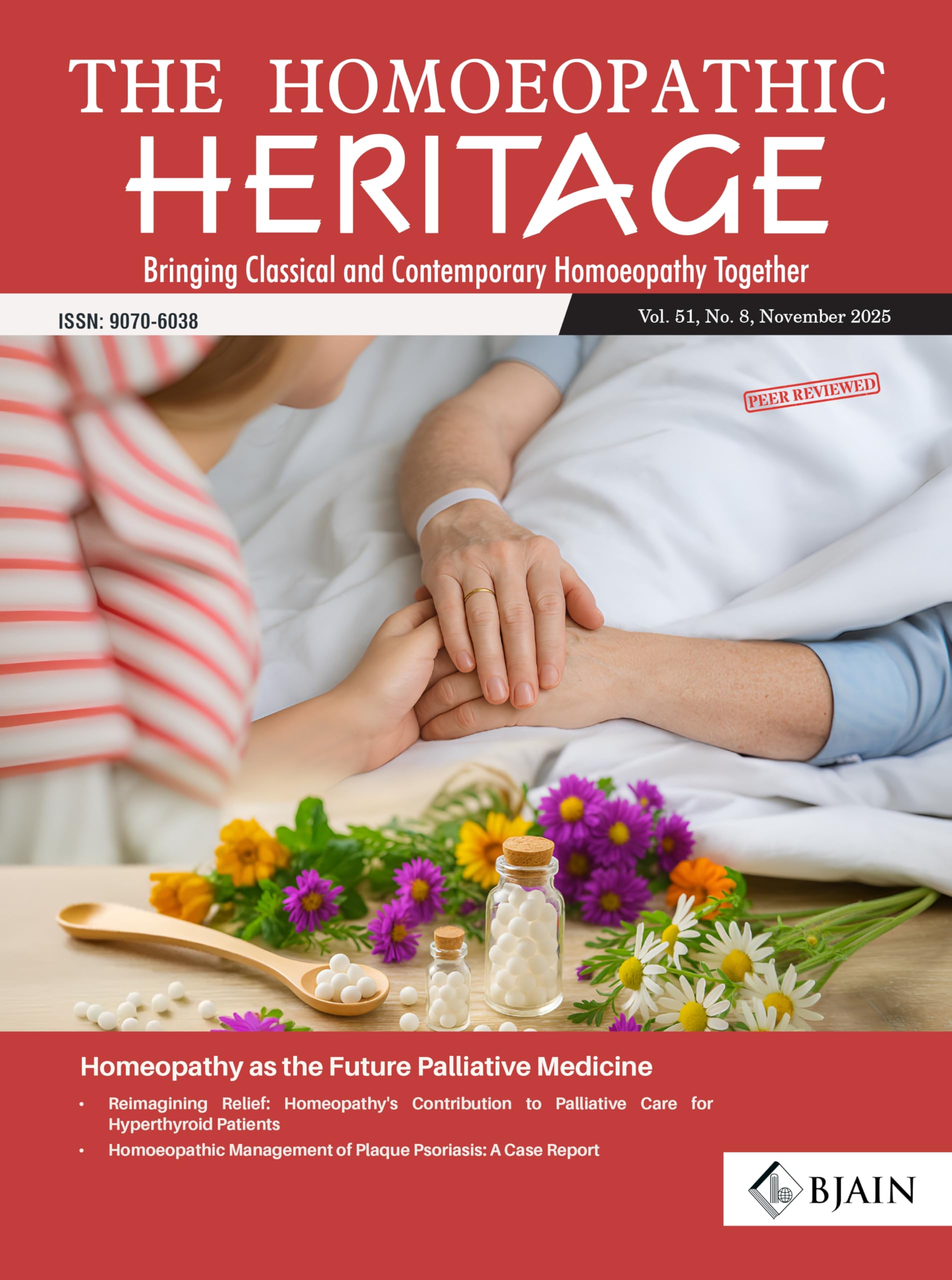 THE HOMOEOPATHIC HERITAGE  Bringing Classical and Contemporary Homoeopathy Together (November 2025)
