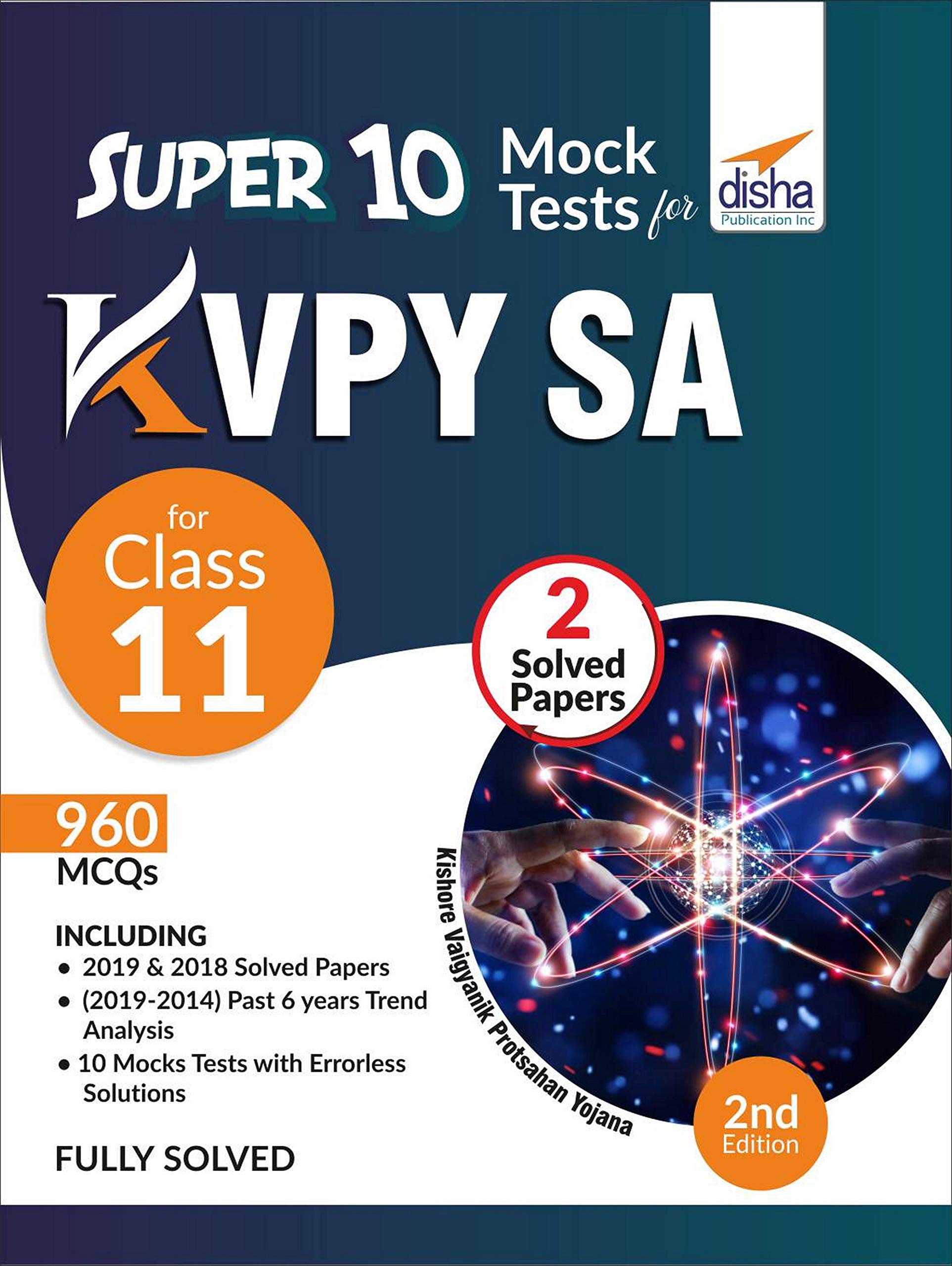 Super 10 Mock Tests For Kvpy Sa For Class 11  2Nd Edition
