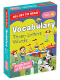 My First Vocabulary Building Pack: PreK learners | Word Recognition | Phonics Skills | ThreeLetter Words for Beginner Readers 