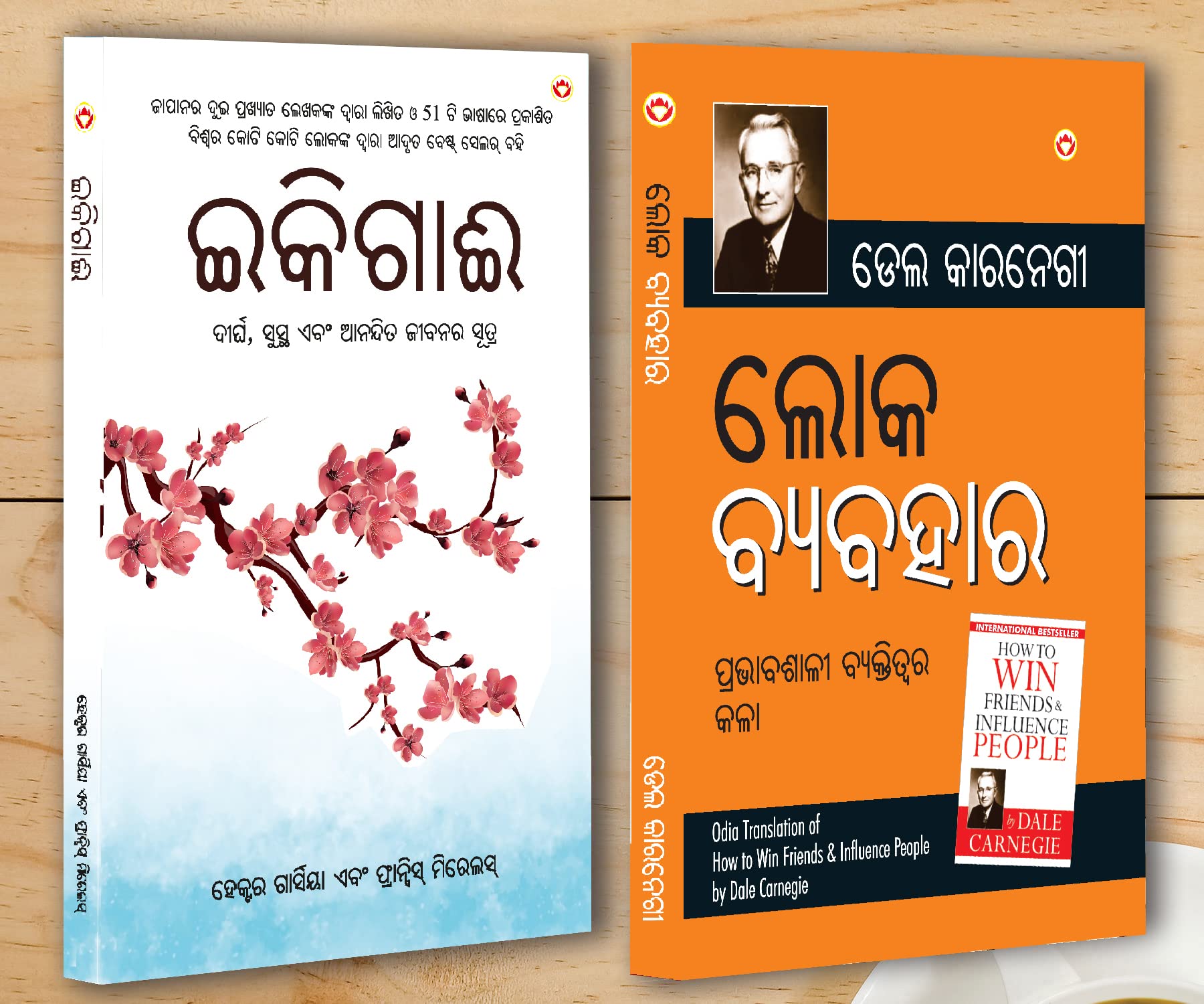 Best Motivational Books in Oriya  Ikigai + How to Win Friends & Influence People
