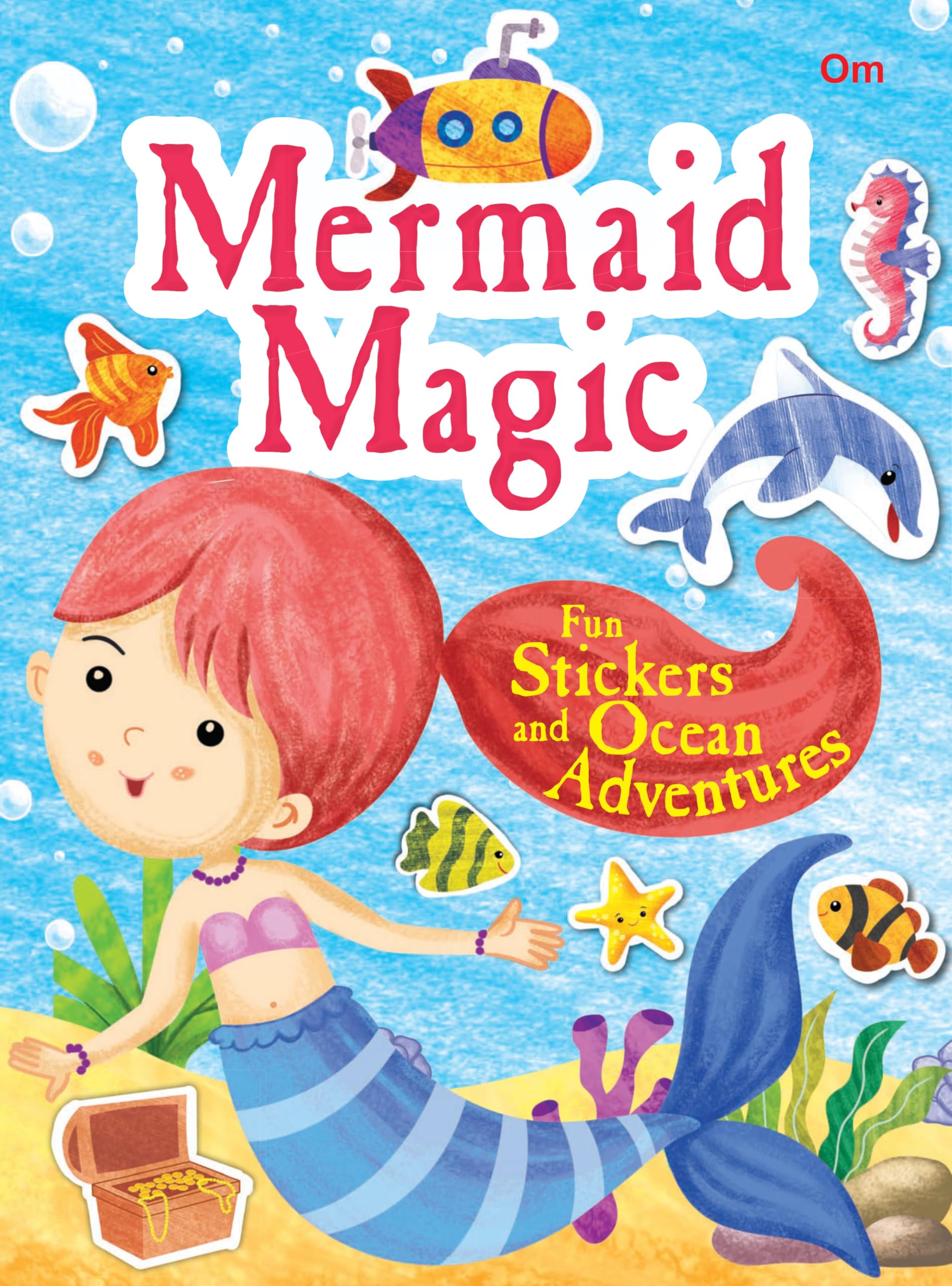 Mermaid Magic: Fun Stickers and Ocean Adventures | Sticker Activity Book