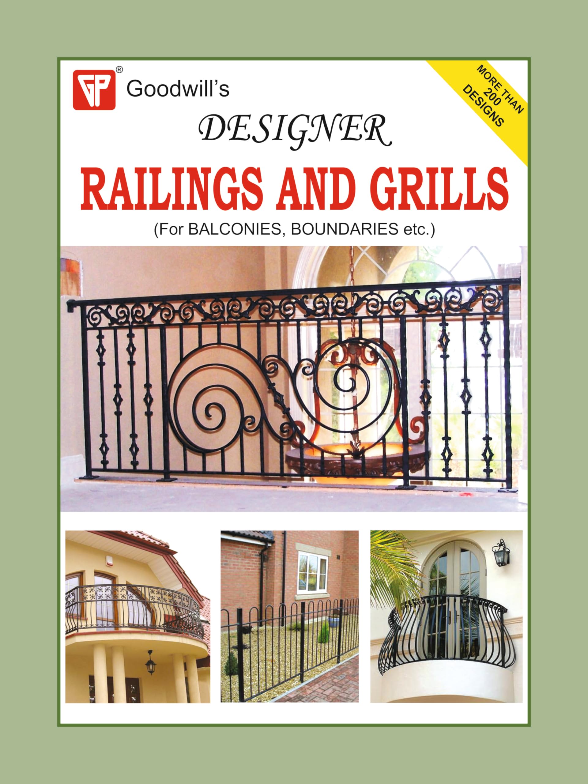 Designer Railings and Grills (For Balconies, Boundaries etc.)