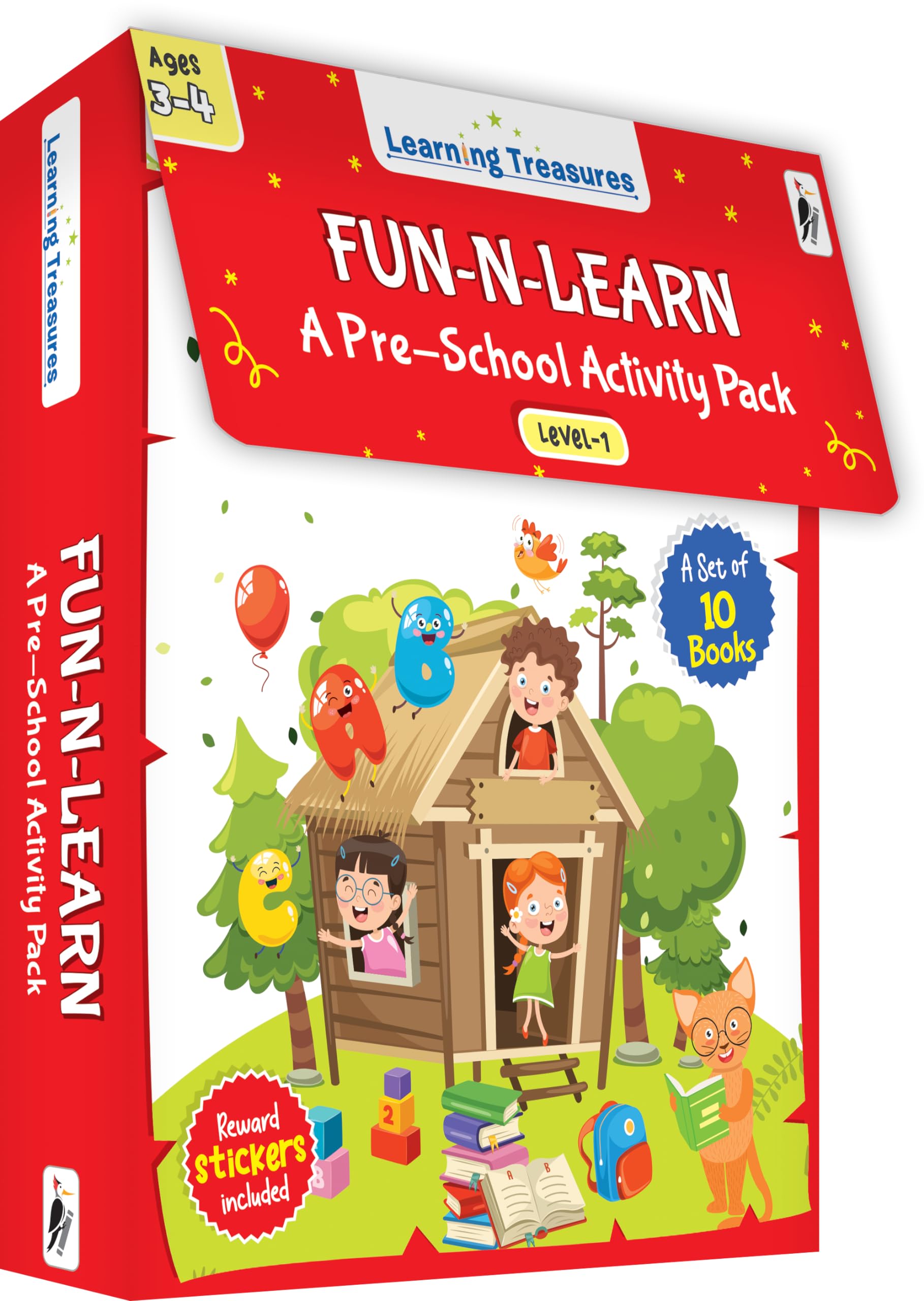 Learning Treasure FunNLearn (Set of 10 Books)