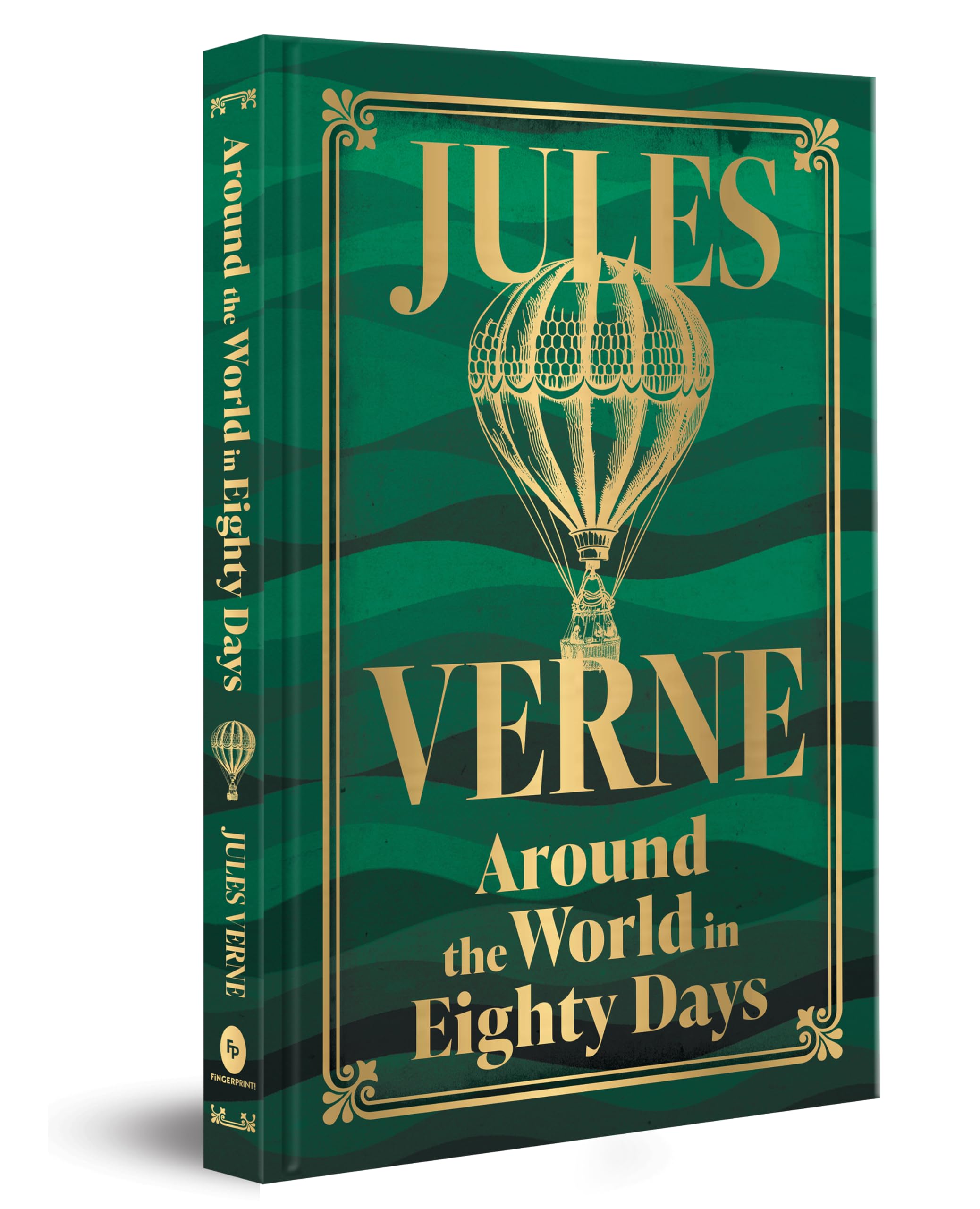 Around The World In Eighty Days (Deluxe Hardbound Edition) (Fingerprint! Classics)