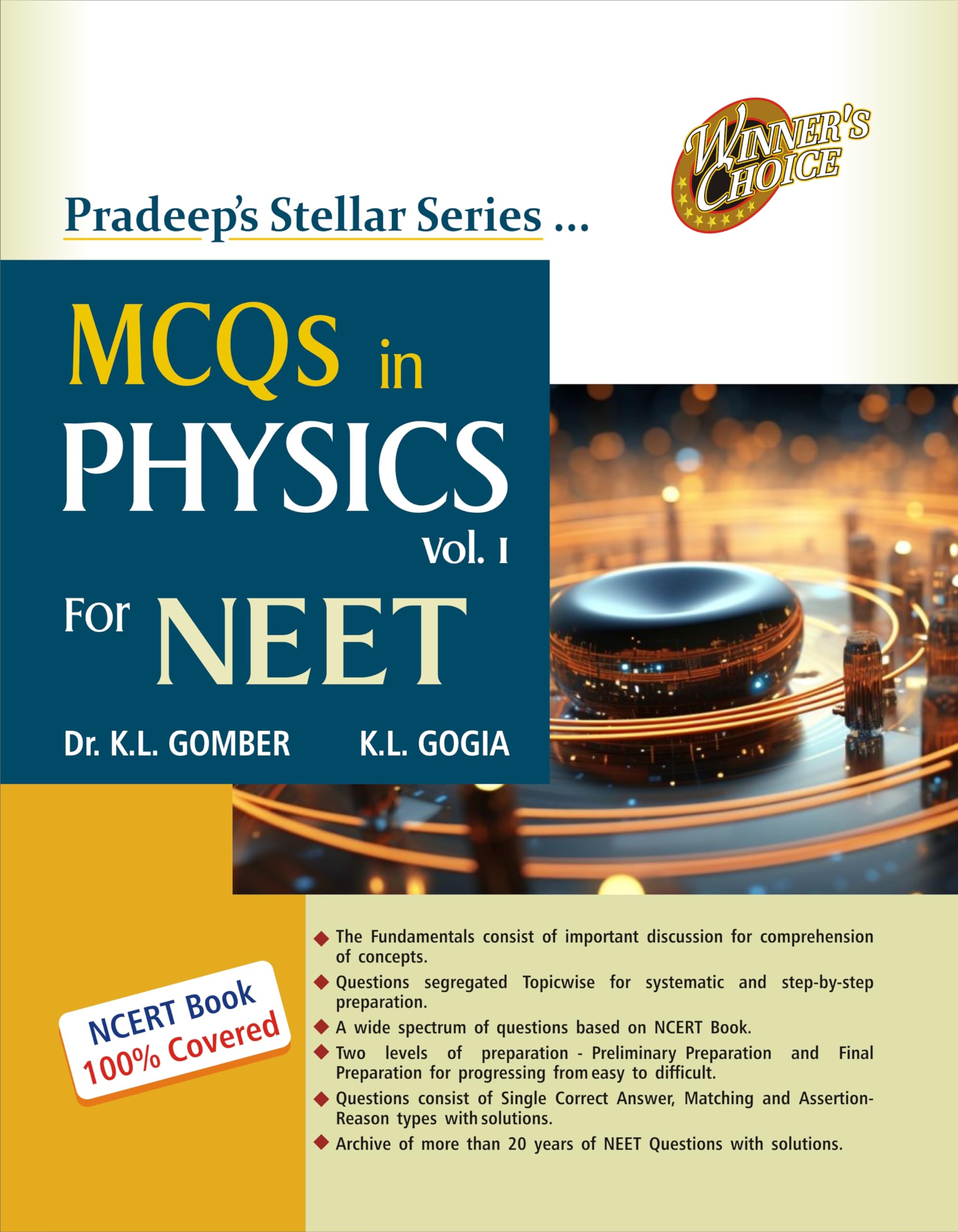 Pradeeps Stellar Series MCQs in Physics for NEET: Vol. 1, 2024